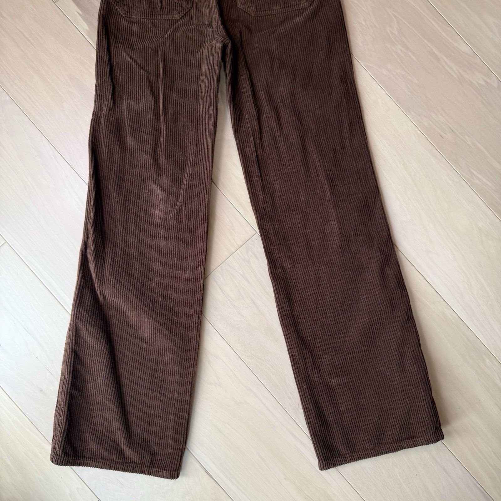 Reformation Reformation Alyssa High Rise Wide Leg Corduroy Pants Size 27" / US 4 / IT 40 - 9 Thumbnail