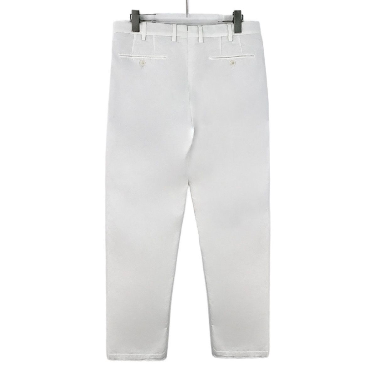 Loro Piana Loro Piana White Cotton Casual Pants (S) Size US 30 / EU 46 - 7 Thumbnail