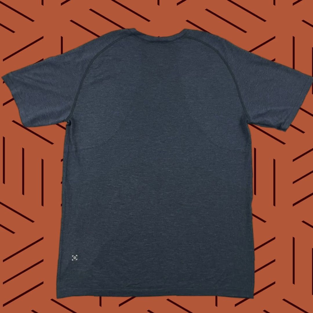 Lululemon Lululemon Metal Vent Tech Shirt Mens XL Blue Active Fitness Training Workout Gym Size US XL / EU 56 / 4 - 1 Thumbnail
