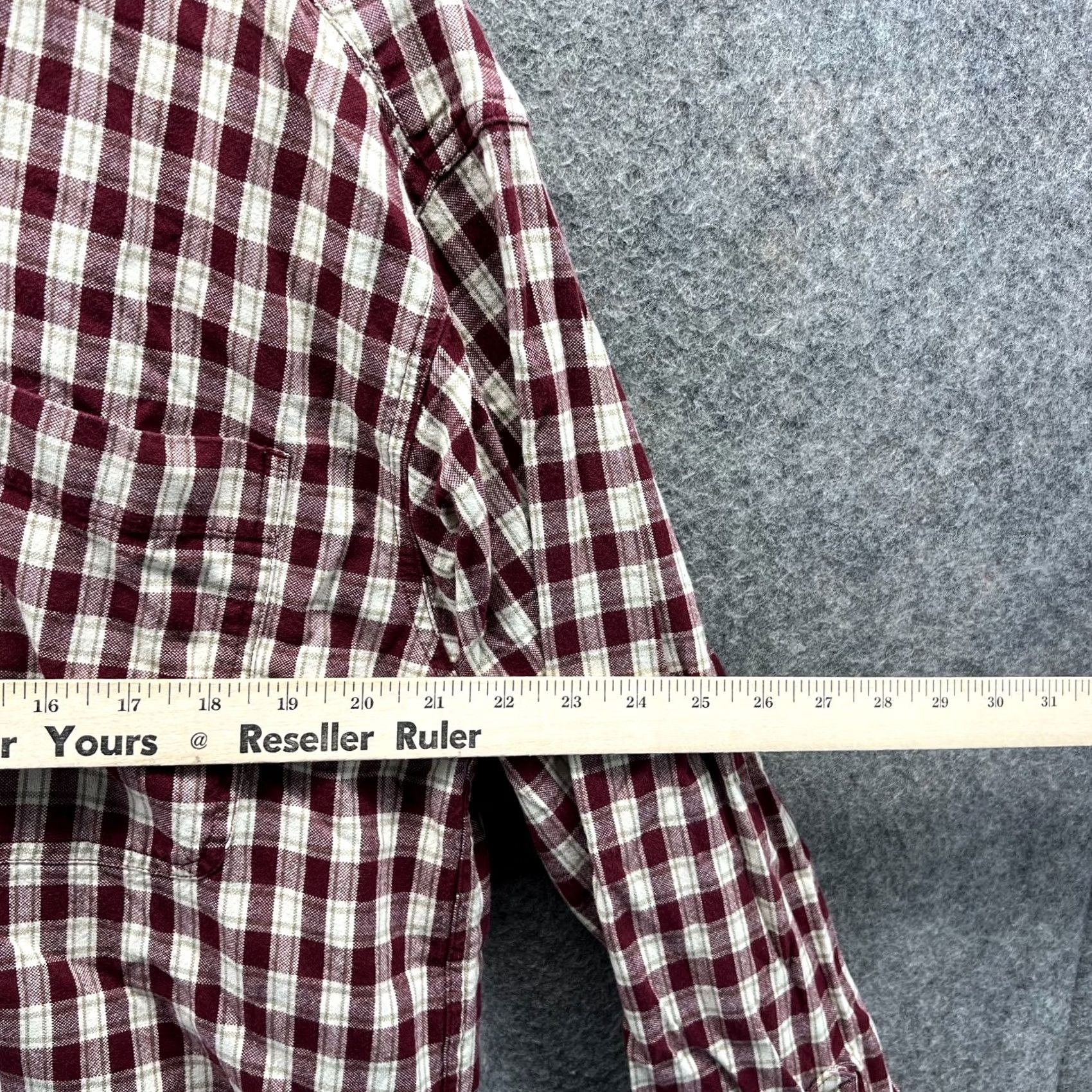 Vintage VINTAGE Columbia Shirt Mens L Red Beige Button Down Flannel Plaid Sportswear Size US L / EU 52-54 / 3 - 5 Thumbnail