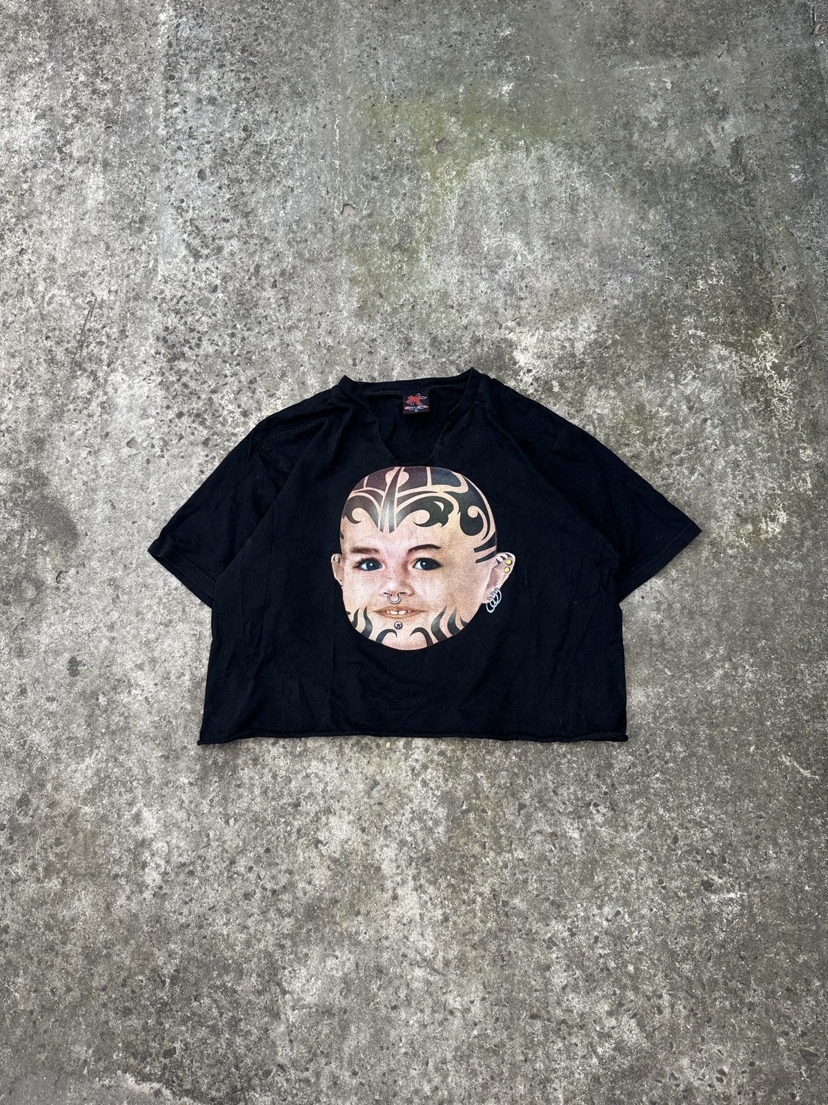 Band Tees Y2K Baby Punk Logo T-shirt Heavy Metal Rare Bands Streetwear Size US XL / EU 56 / 4 - 1 Thumbnail