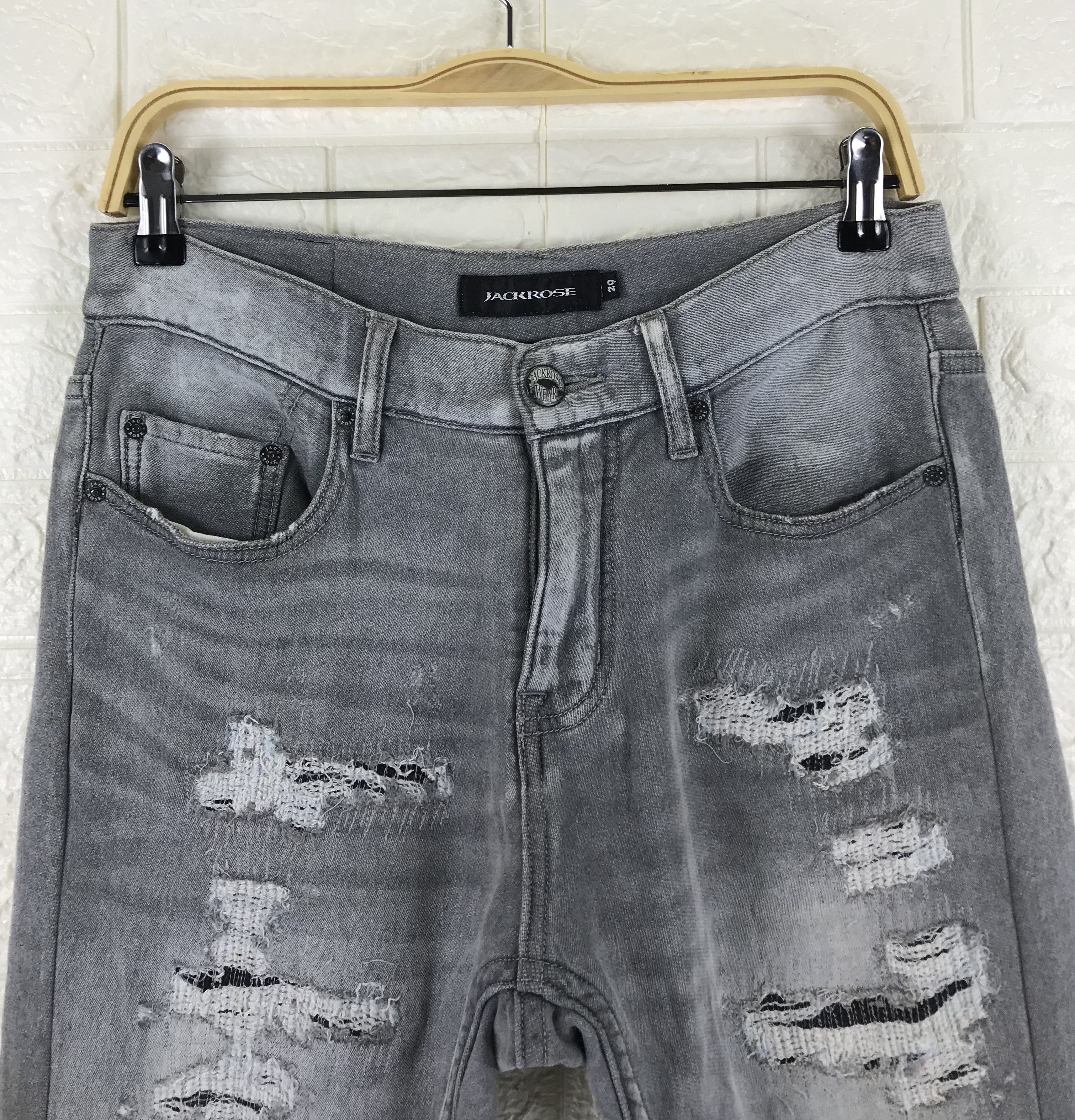 JACKROSE Vintage Jackrose Stretchable Skinny Jeans Size US 29 - 2 Thumbnail