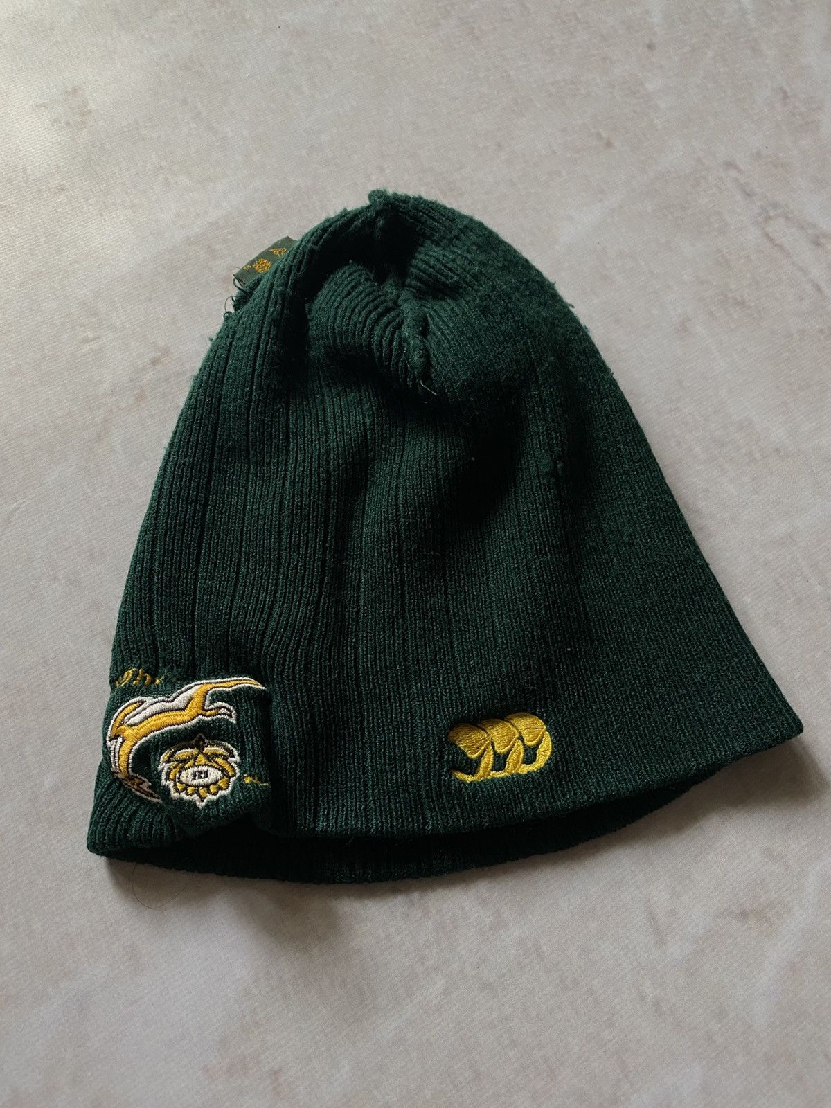 Canterbury of New Zealand × Vintage Rare Vintage Canterbury South Africa SA Rugby Jersey Hat 90s Size ONE SIZE - 9 Thumbnail
