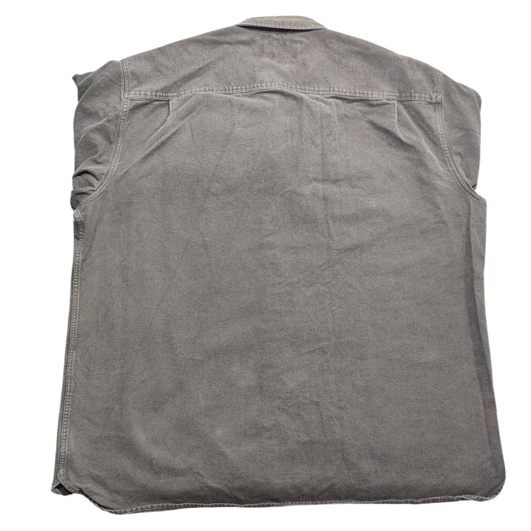 Vintage VINTAGE Cabelas Mens Deerskin Soft Chamois Shirt 2XL Tall Brown Outdoor Hiking Button-Up Size US XXL / EU 58 / 5 - 3 Thumbnail
