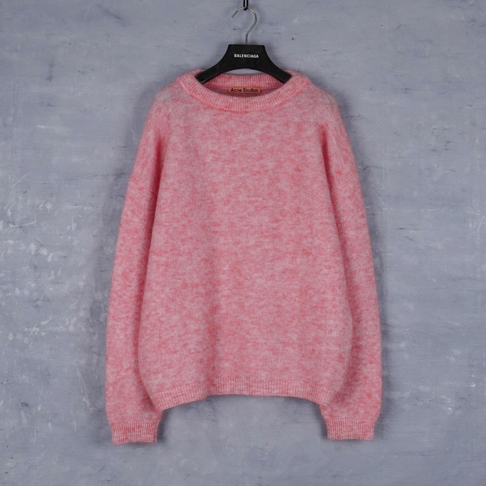 Acne Studios Acne studios soft brushed pink mohair wool jumper sweater Size S / US 4 / IT 40 - 1 Thumbnail