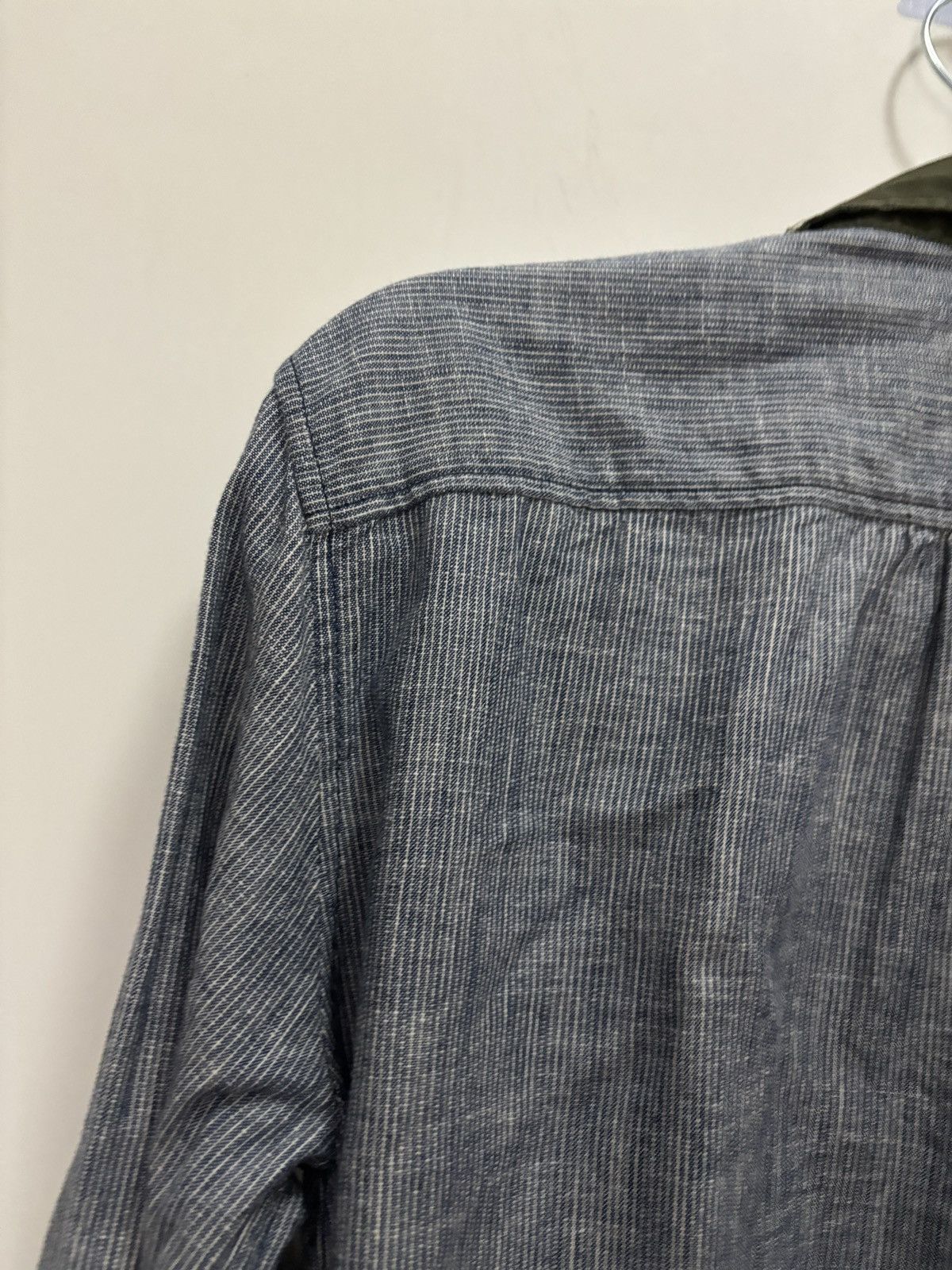 Dsquared2 DSQUARED2 blue distressed striped shirt Size US S / EU 44-46 / 1 - 10 Thumbnail