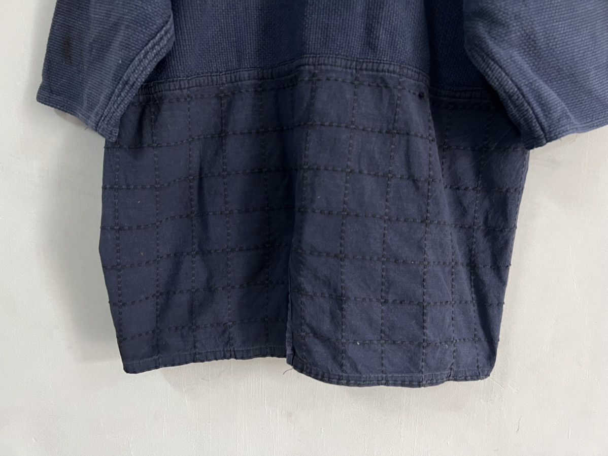 Indigo Vintage Indigo Kendo Bulldog Dyed Boro Patchwork Kimono Size US L / EU 52-54 / 3 - 8 Thumbnail