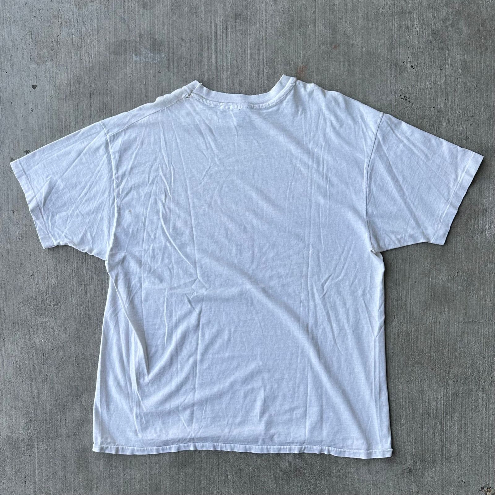 Vintage Vintage white Kingston computer memory graphic tech t shirt Size US XL / EU 56 / 4 - 5 Thumbnail