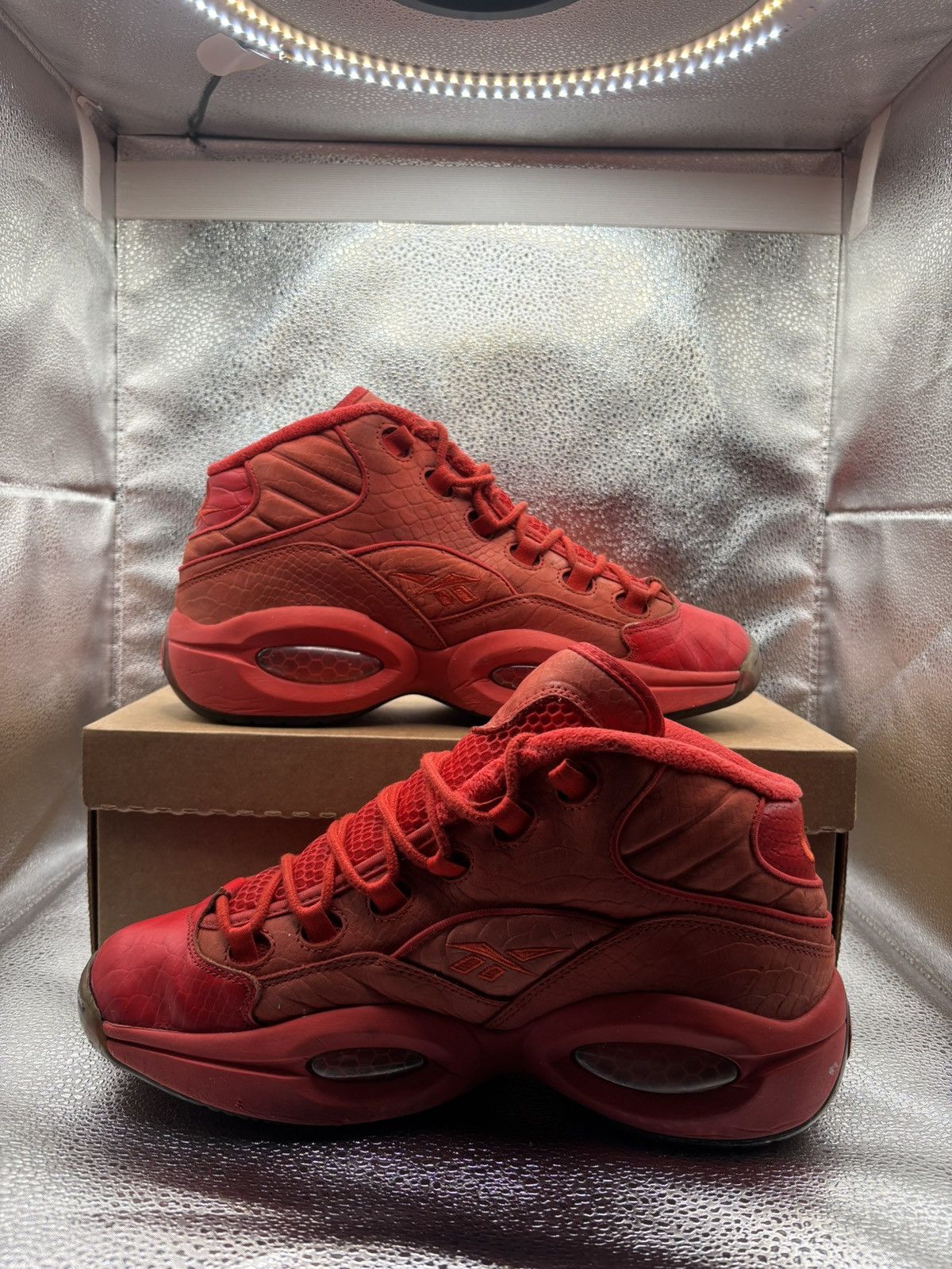 Reebok Reebok question mid teyana Taylor primal red Size US 11 / IT 41 - 5 Thumbnail