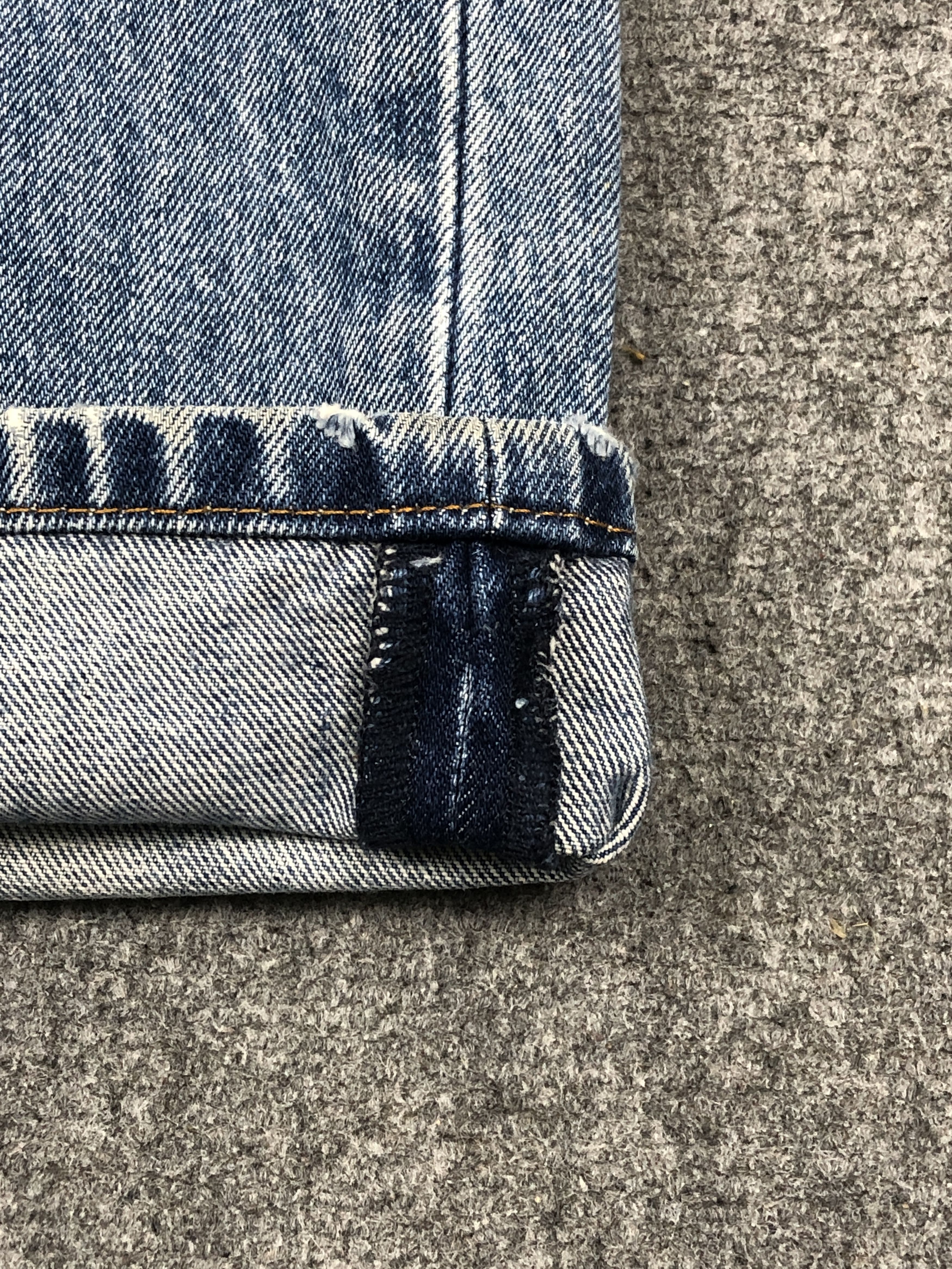 Levi's × Vintage Vintage Levis 505 Faded Blue Jeans DP2355 Size US 34 / EU 50 - 8 Thumbnail