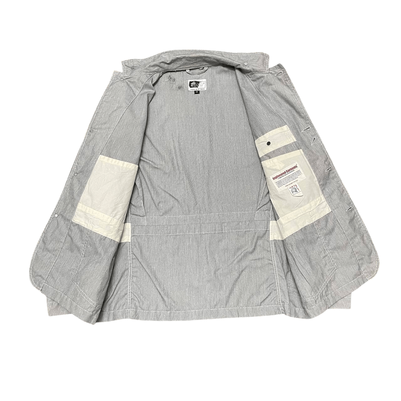 Engineered Garments Vintage EG Engineered Garments Jacket Striped Hickory Size US M / EU 48-50 / 2 - 8 Thumbnail