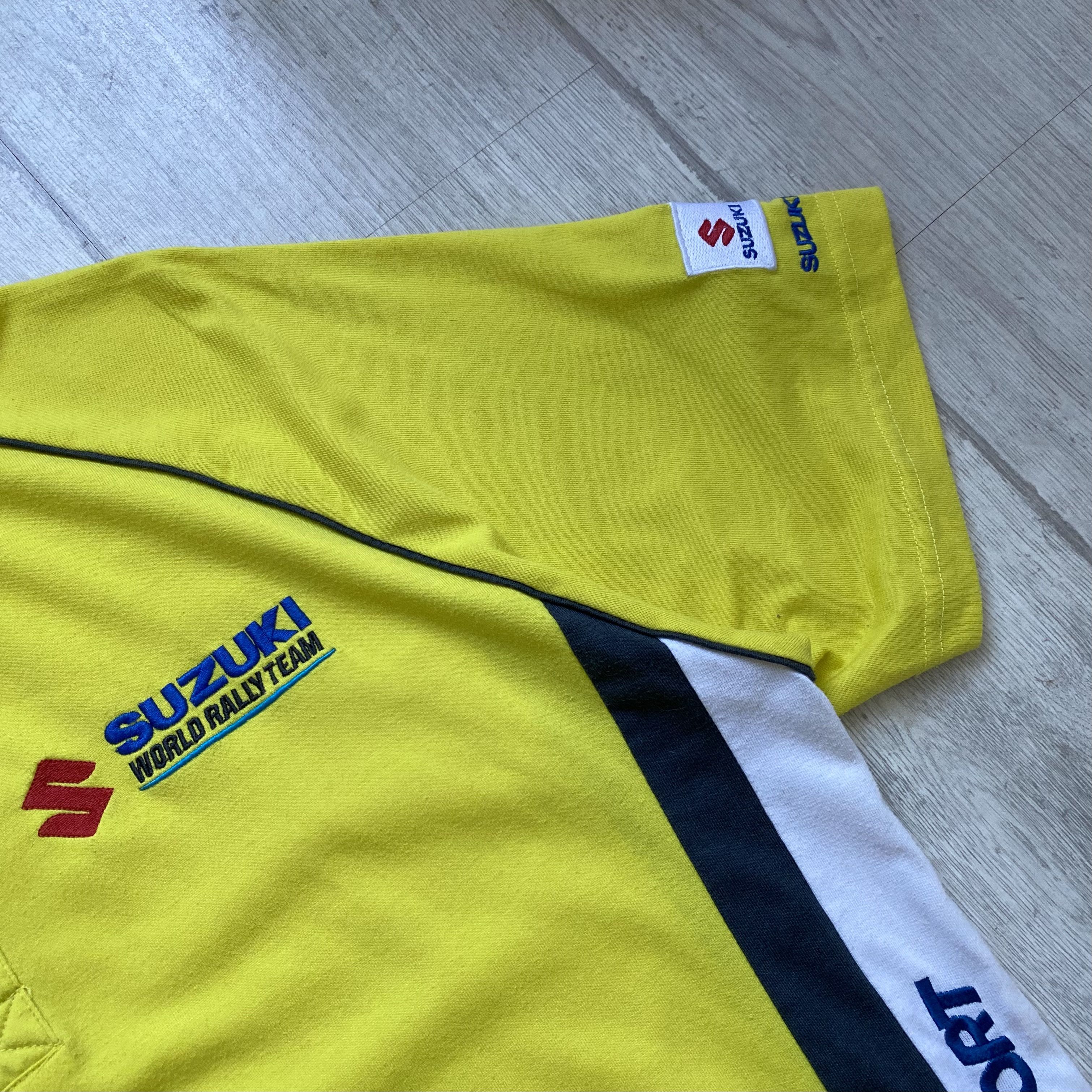Yamaha 🏍 Suzuki sport rally team polo motosport honda monster tee Size US L / EU 52-54 / 3 - 4 Thumbnail
