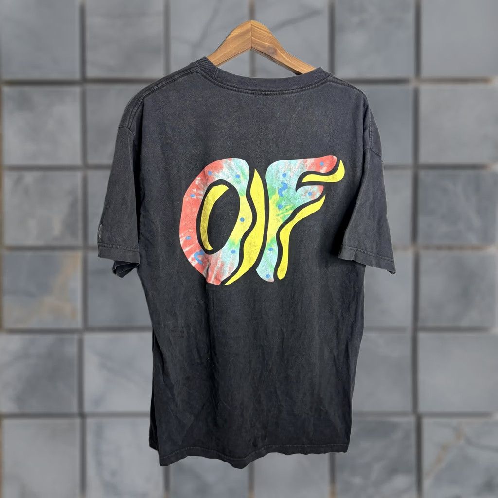 Vintage OFWGKTA Shirt Mens L Black OF Logo Graphic Tee Streetwear Tie Dye 90s Music Size US L / EU 52-54 / 3 - 1 Thumbnail