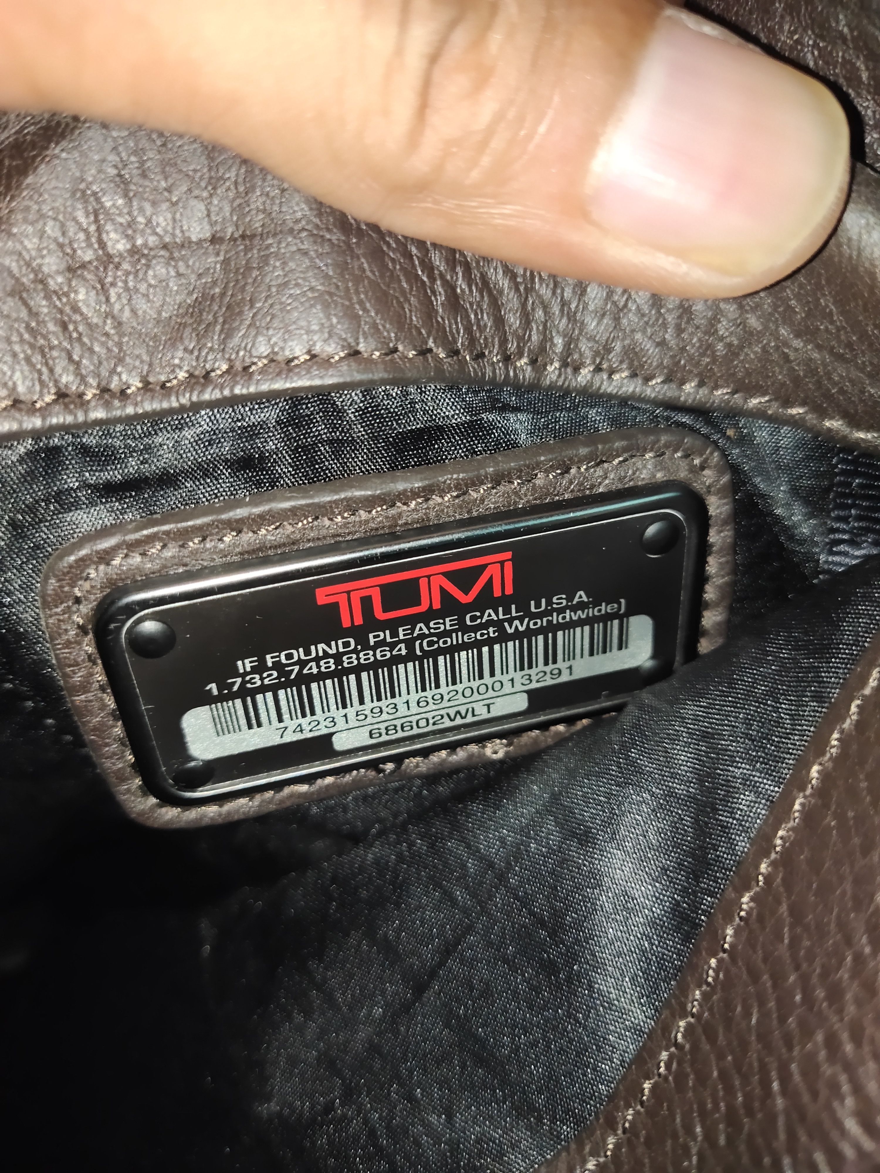 Tumi Tumi Leather Sling Bag Size ONE SIZE - 5 Thumbnail