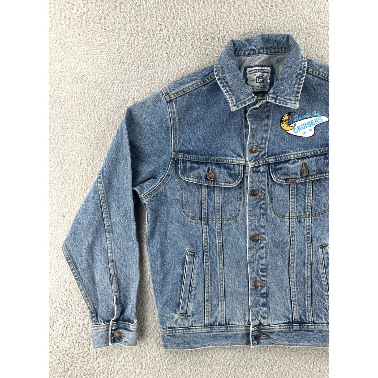 Lee VINTAGE Lee Classic Denim Jacket Size US S / EU 44-46 / 1 - 3 Thumbnail
