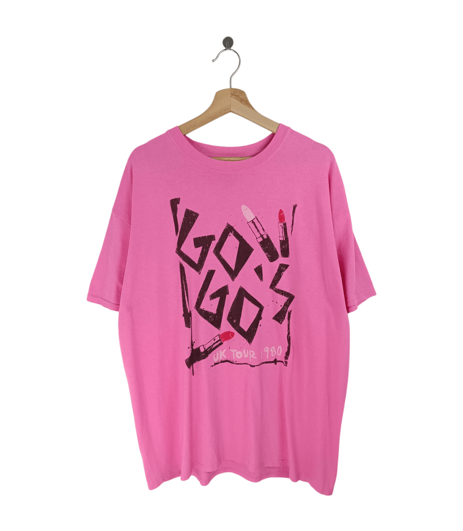 Vintage VINTAGE THE GO GO'S UK TOUR 1980 REPRO TOUR TEE VERY RARE Size US XL / EU 56 / 4 - 1 Thumbnail