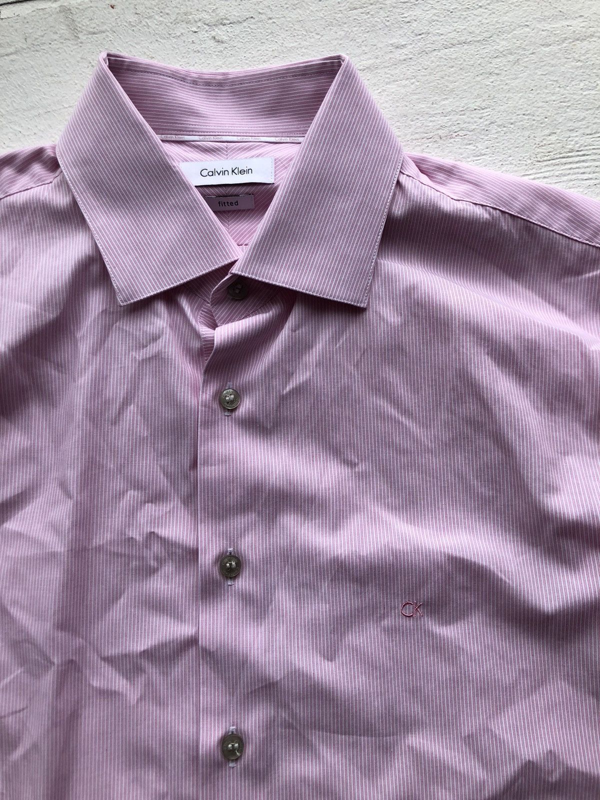 Calvin Klein 🟣Calvin Klein Vintage Old Money Pink Shirt🟣 Size US L / EU 52-54 / 3 - 2 Thumbnail