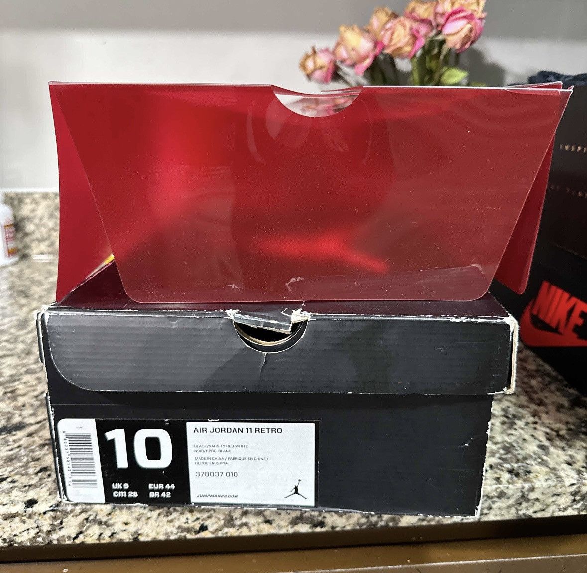 Jordan Brand Air Jordan 11 Retro 'Bred' 2012 W/free space jam tee Size US 10 / EU 43 - 14 Thumbnail