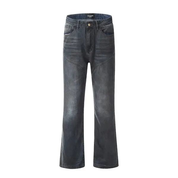 VIBE Men's punk distressed bootcut jeans Size US 32 / EU 48 - 1 Thumbnail