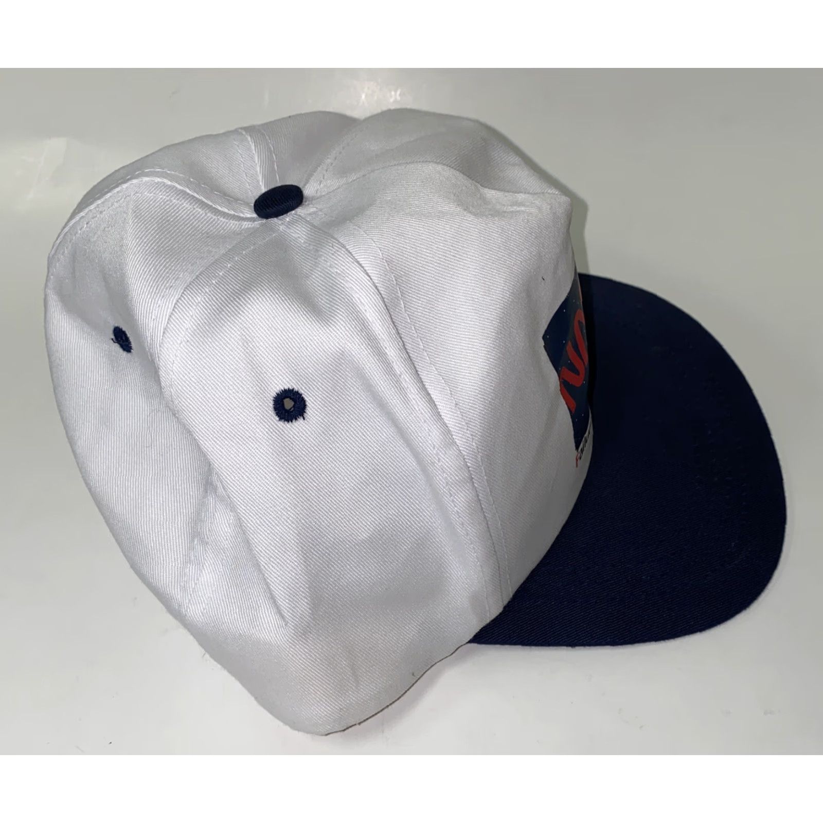 NASA Sportcap White NASA Hat Snapback Adjustable Hat Mens White Snapback NASA Hat Adjustable Size ONE SIZE - 3 Thumbnail