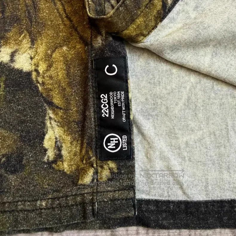 Neighborhood Neighborhood Tiger Oil Painting Plaid Shirt Size US S / EU 44-46 / 1 - 5 Thumbnail