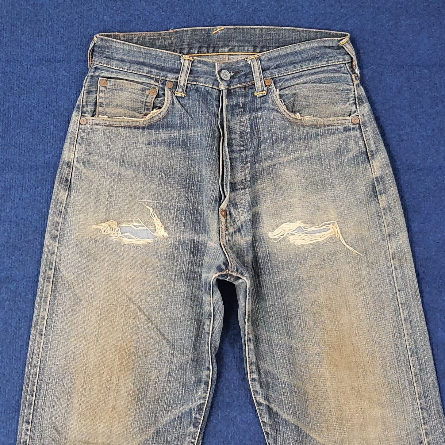 Evisu Vintage Evisu x McDonalds Japan Custom Daicock Jeans C252N25 Size US 28 / EU 44 - 6 Thumbnail