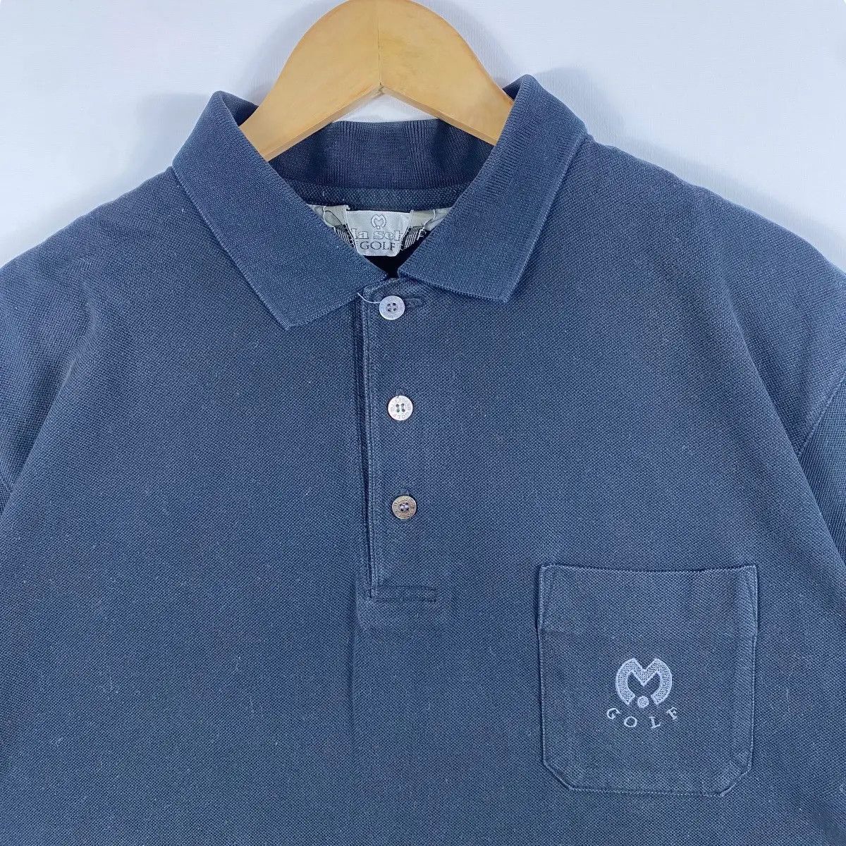 Mila Schon Vintage 90's MILA SCHON GOLF Polo Shirt Large Size Size US L / EU 52-54 / 3 - 2 Thumbnail