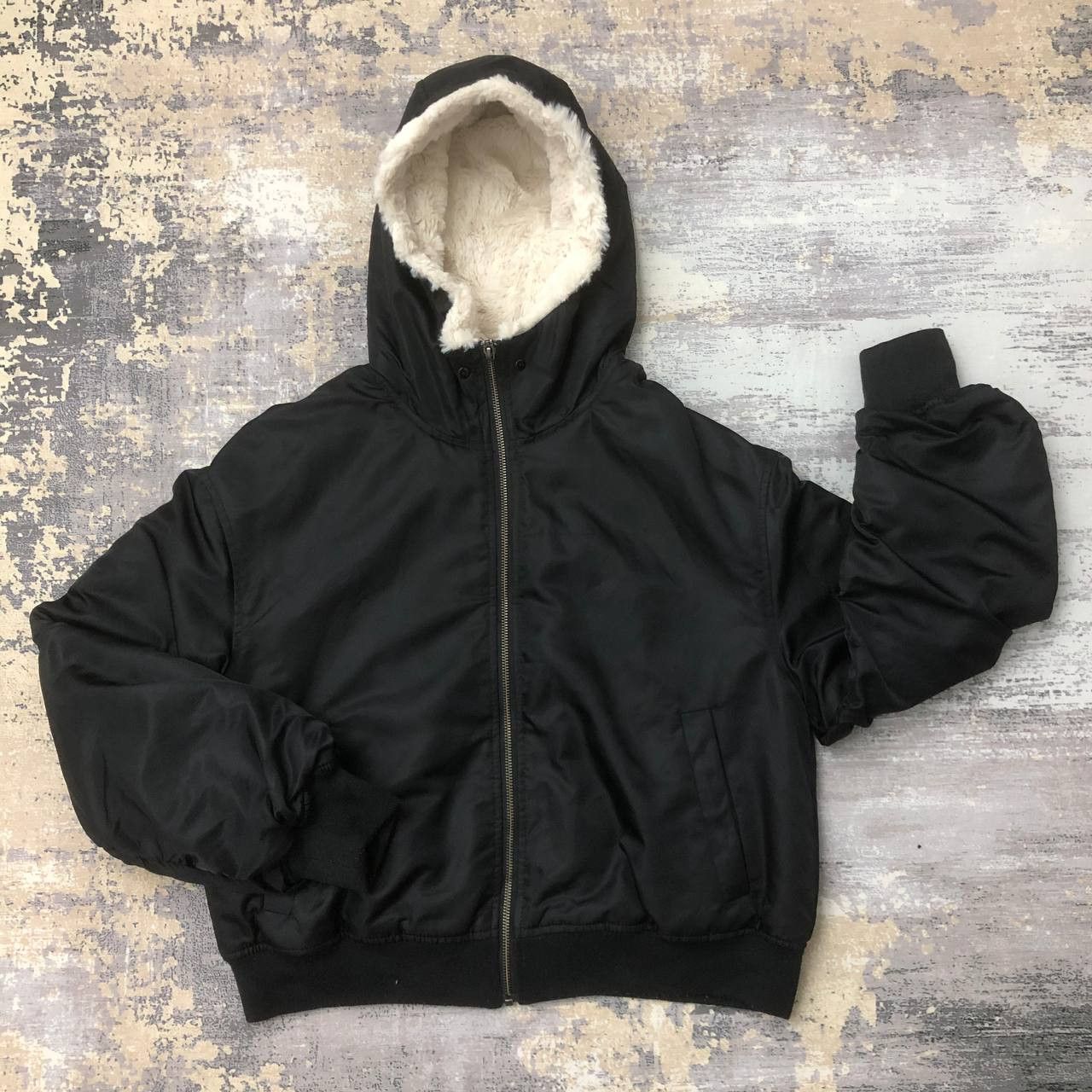 GU Y73. JAPAN GU SHERPA BOMBER JACKET Size US L / EU 52-54 / 3 - 1 Thumbnail
