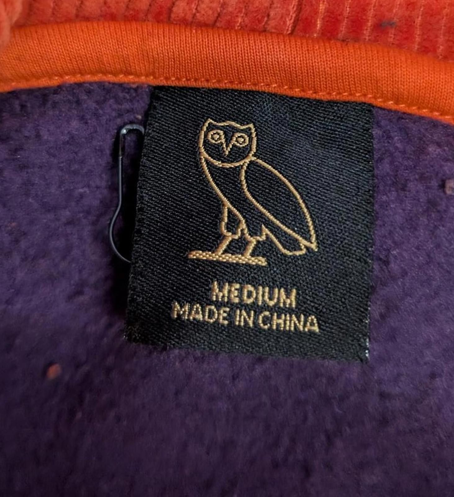 October's Very Own OVO October's Very Own Familia Purple Corduroy hoodie Size US M / EU 48-50 / 2 - 4 Thumbnail