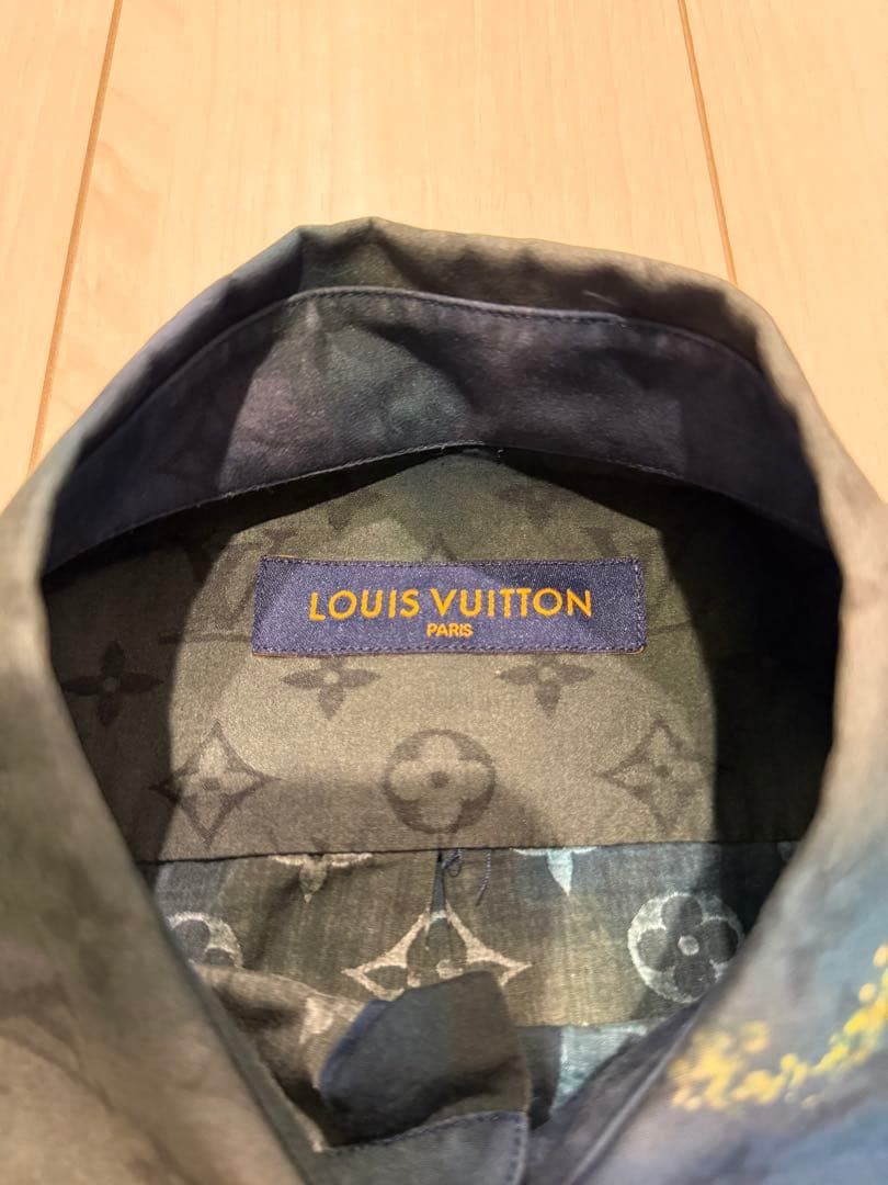 Louis Vuitton Louis Vuitton Monogram Tie-Dye Long Sleeve Shirt Size US M / EU 48-50 / 2 - 2 Thumbnail