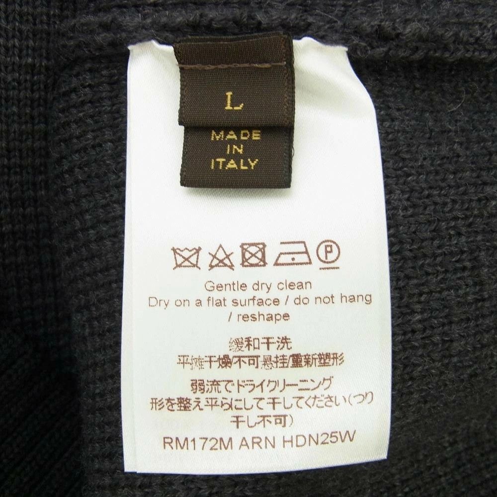 Fragment Design × Louis Vuitton LOUIS VUITTON Fragment Hiroshi Fujiwara Cardigan Sweater Size US L / EU 52-54 / 3 - 6 Thumbnail