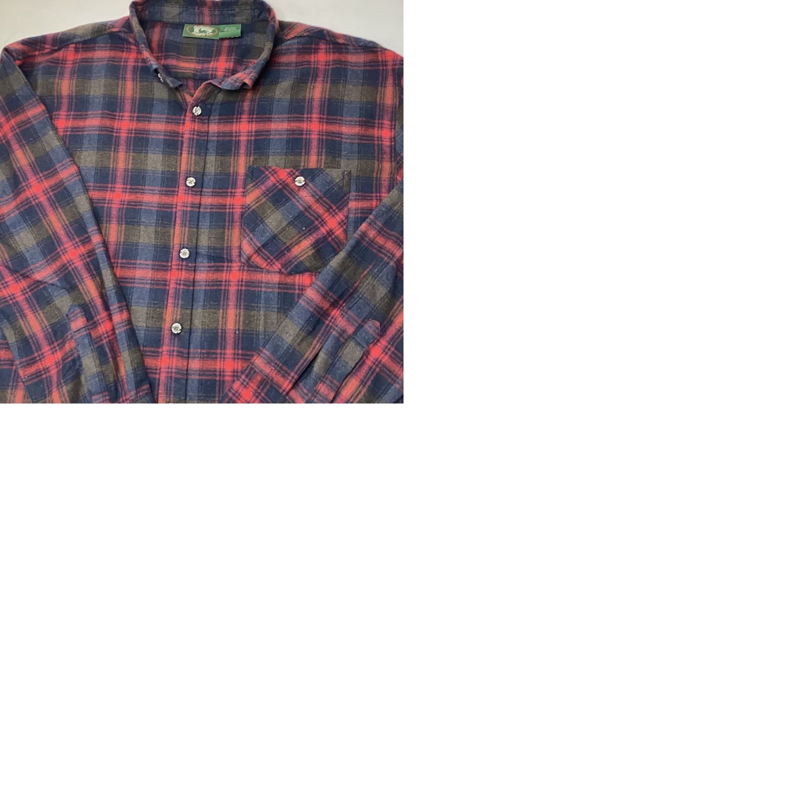 Vintage Stillwater Supply Co Purple Plaid Long Sleeve Soft Flannel Tunic Jacket Button Up 2X Womens Size XXL / US 16-18 / IT 52-54 - 9 Thumbnail
