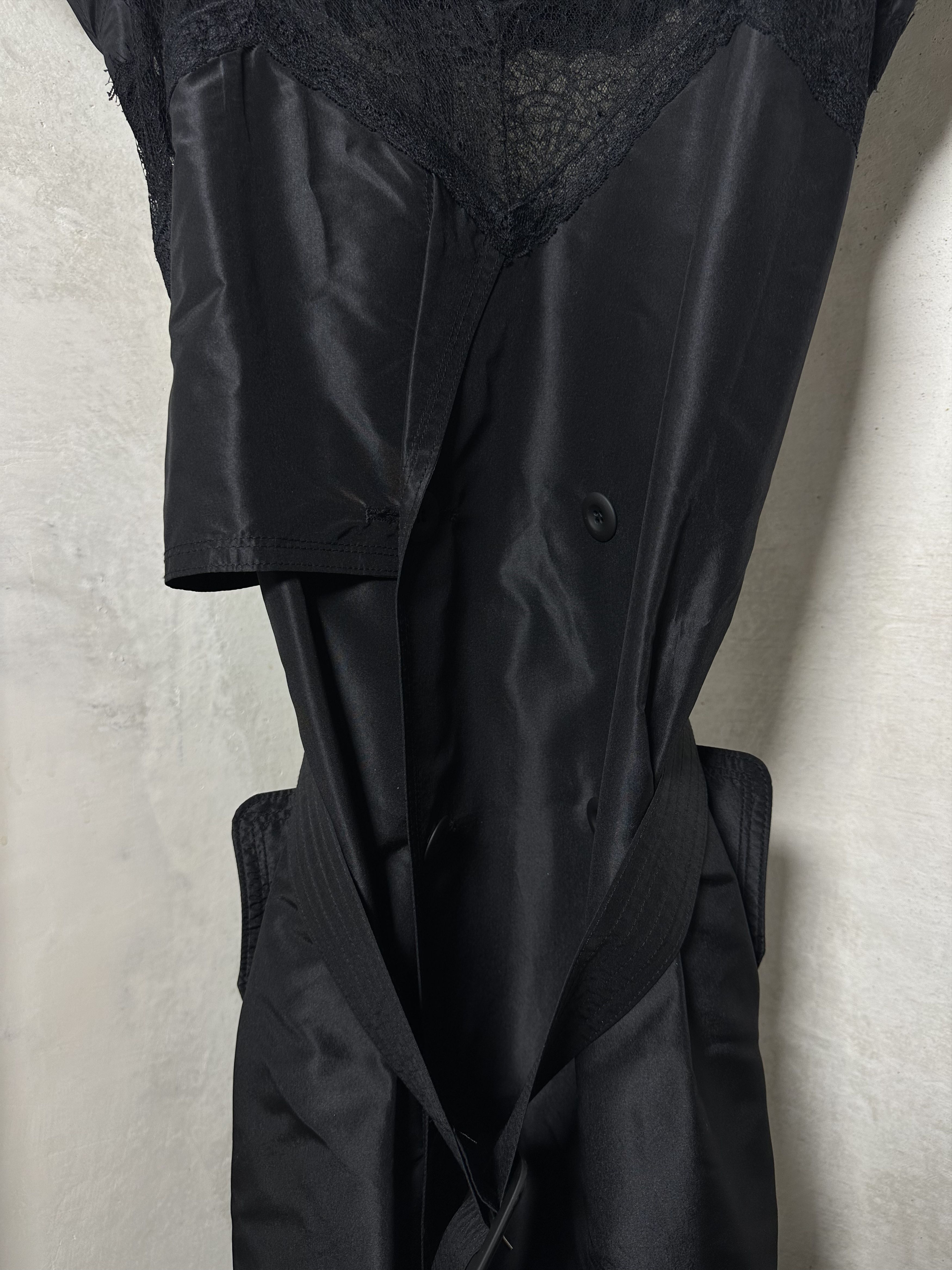 Maison Margiela Maison Margiela SS17 Lace Trench Coat Midi Dress Size S / US 4 / IT 40 - 5 Thumbnail