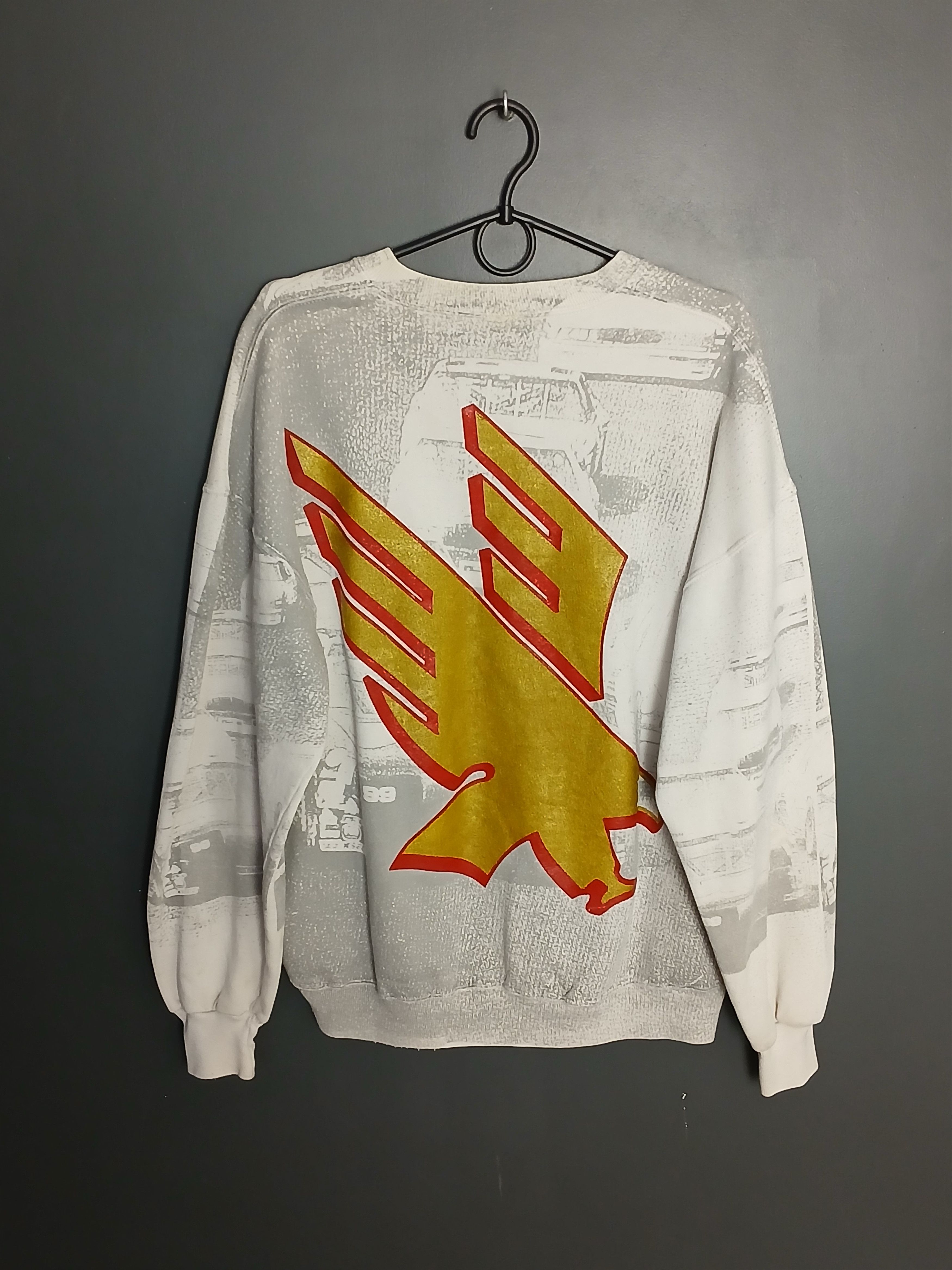 NASCAR × Vintage Vintage Nascar Winston Cup Series Racing Sweatshirt Size US XL / EU 56 / 4 - 2 Thumbnail