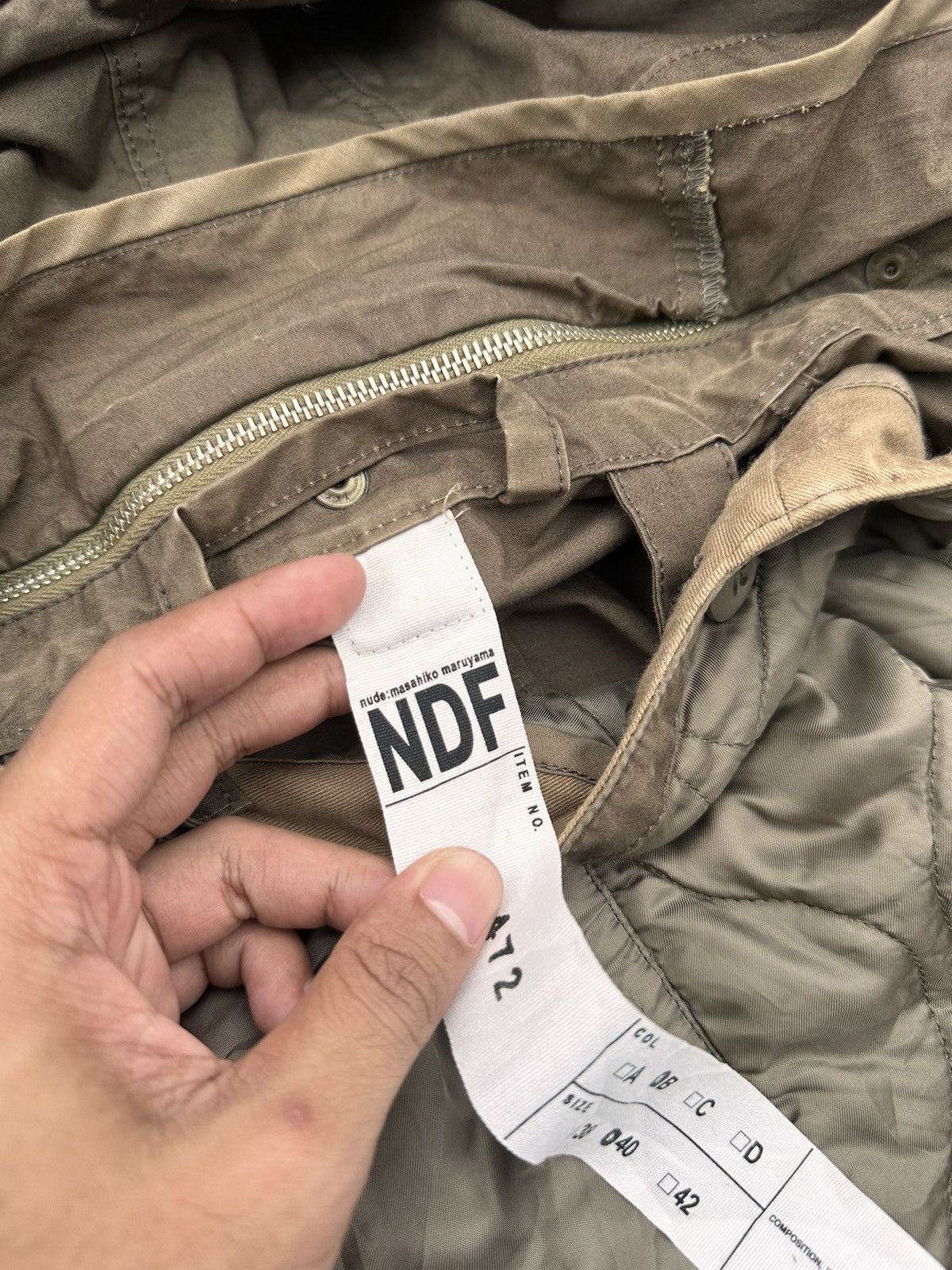 Nude: Masahiko Maruyama Nude : Masahiko Maruyama Parka Size US S / EU 44-46 / 1 - 7 Thumbnail