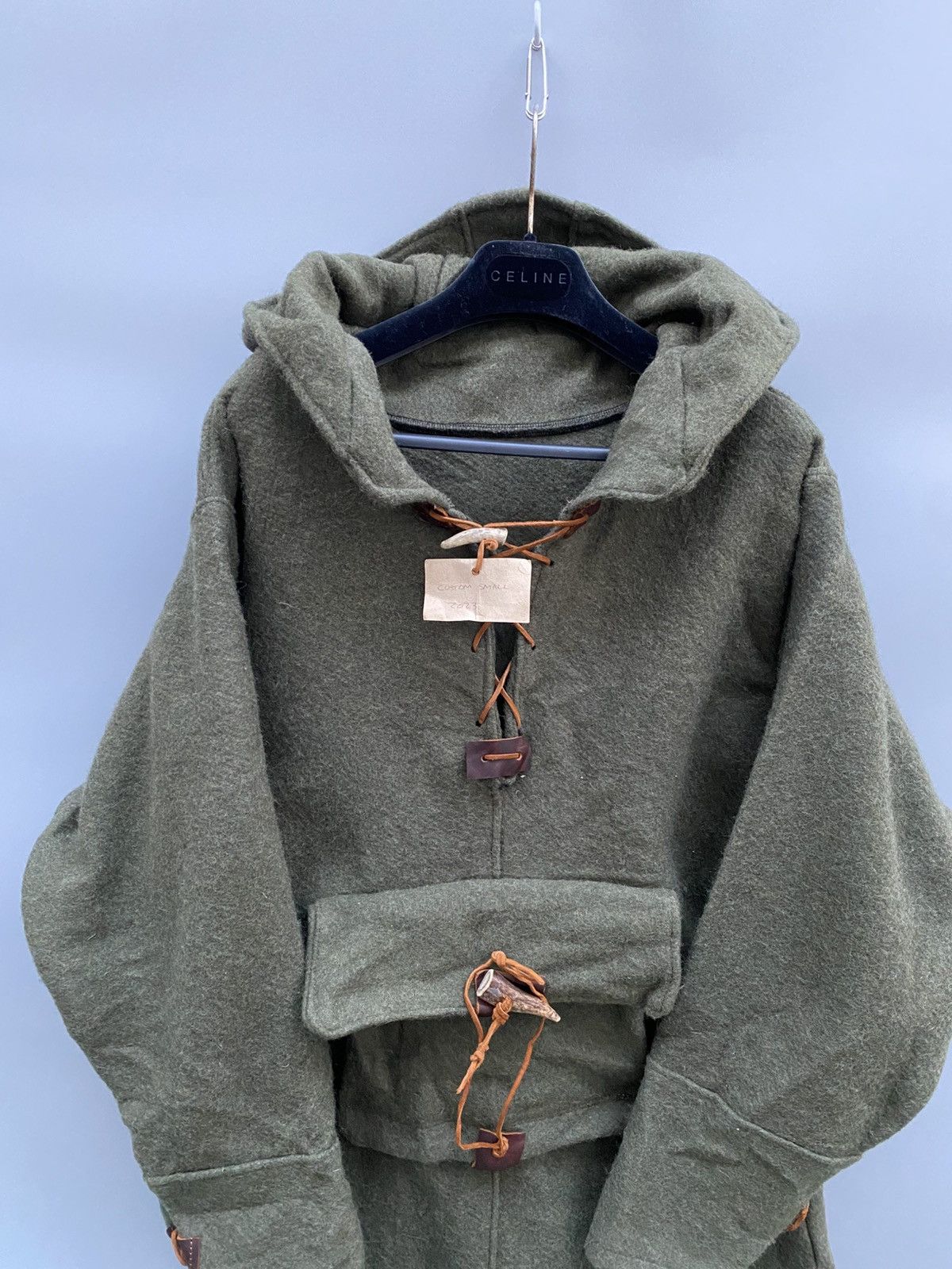 Vintage 2023 Custom-Made Woodland Wool Coat Size US S / EU 44-46 / 1 - 6 Thumbnail