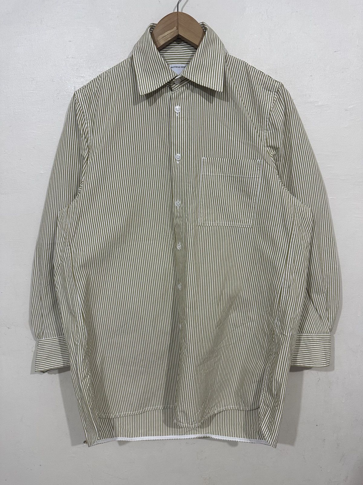 Bottega Veneta Bottega Veneta - Striped Shirt - Long Sleeve Size XS / US 0-2 / IT 36-38 - 2 Thumbnail