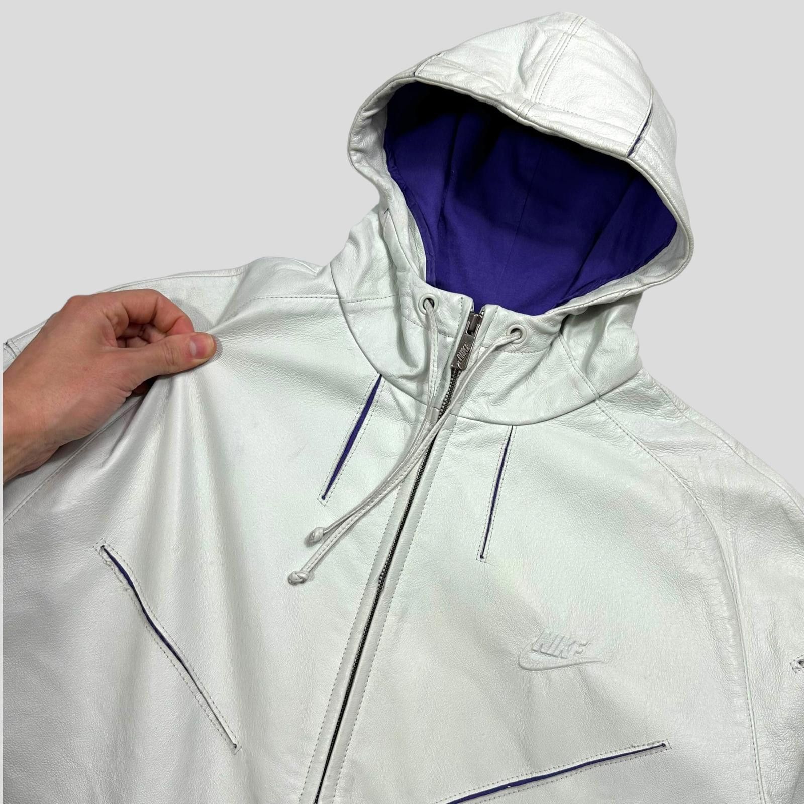 Nike Nike 2007 Tony Spackman Articulated Slice Leather Jacket - L Size US L / EU 52-54 / 3 - 8 Thumbnail
