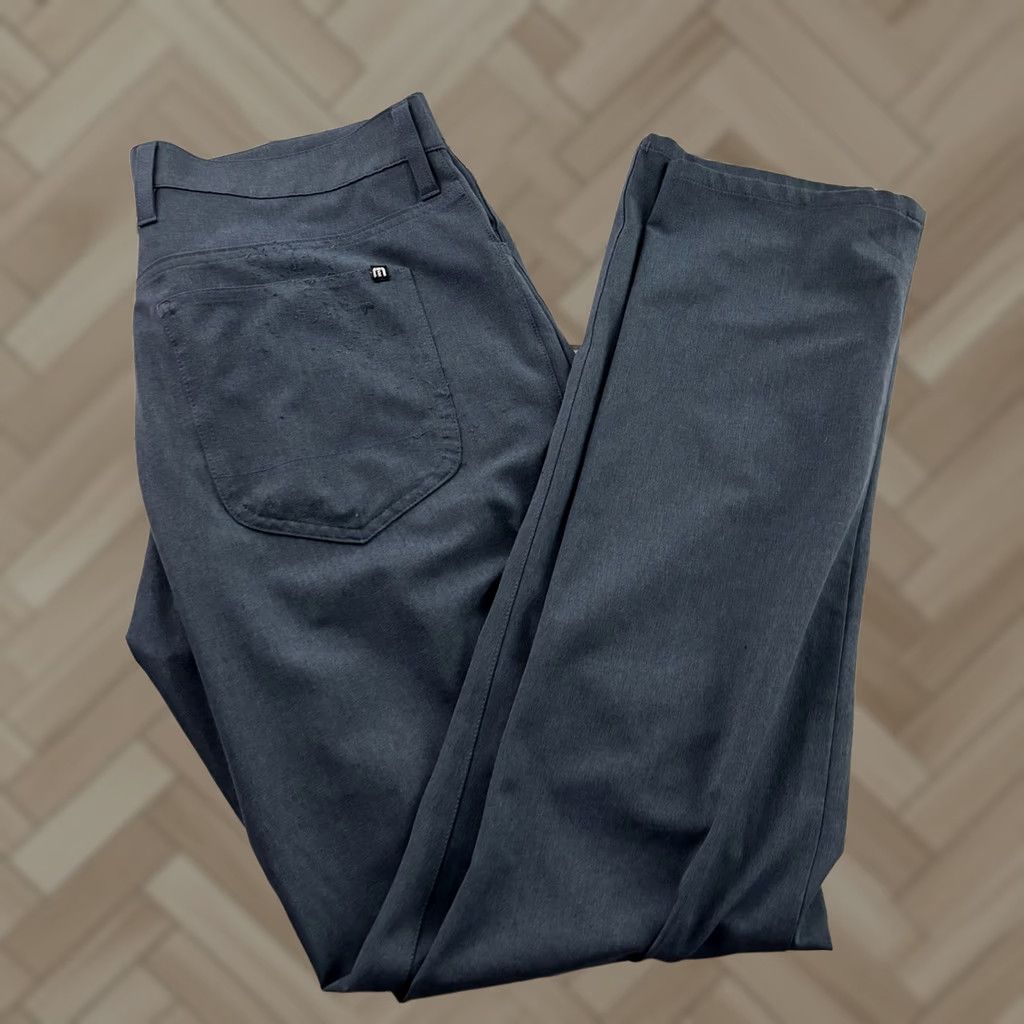 TravisMathew Travis Mathew Open To Close 2.0 Golf Pants Men's 33x32 Blue Shirt Pants Blue 90s Concert Size US 33 - 1 Thumbnail