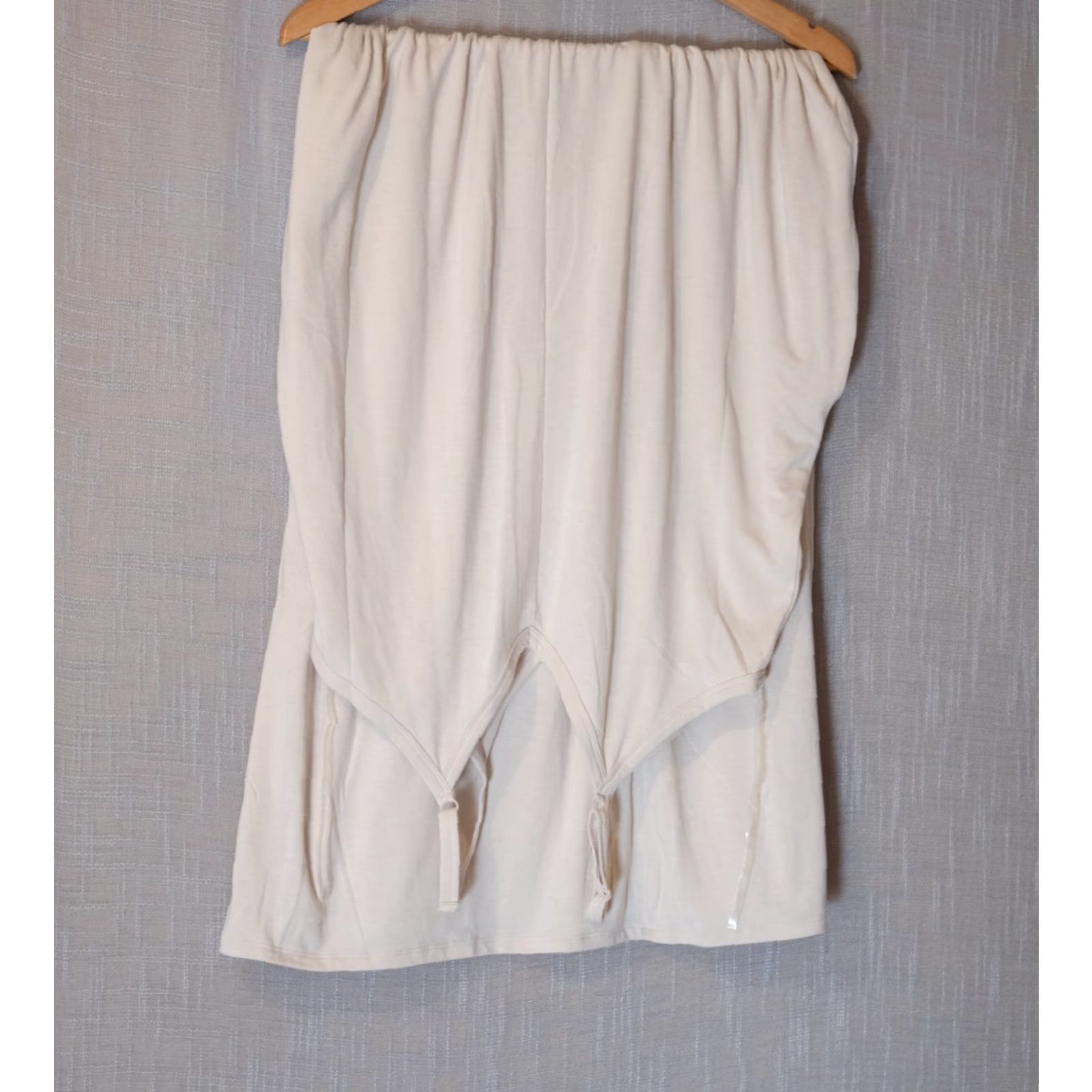 Vintage VINTAGE Nwot! Zenana Beige Cami Maxi Dress Comfy Pockets Adjustable Straps Size M Zenana Outfitters Maxi Women Beige Pockets Strap Dress 90s? Size M / US 6-8 / IT 42-44 - 5 Thumbnail