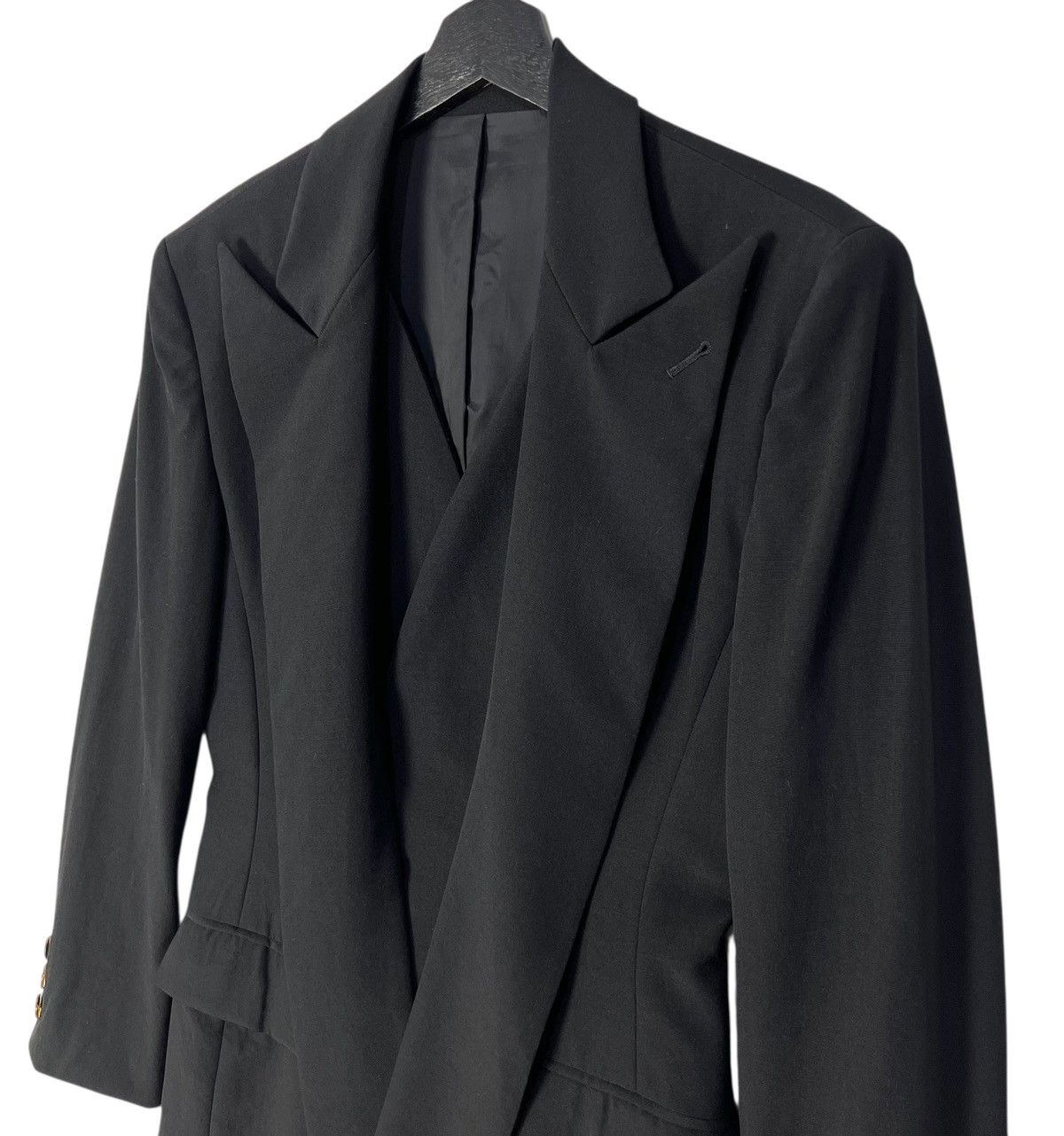 Jean Paul Gaultier JPG Jean Paul Gaultier Femme Drape Blazer Jacket Size M / US 6-8 / IT 42-44 - 5 Thumbnail