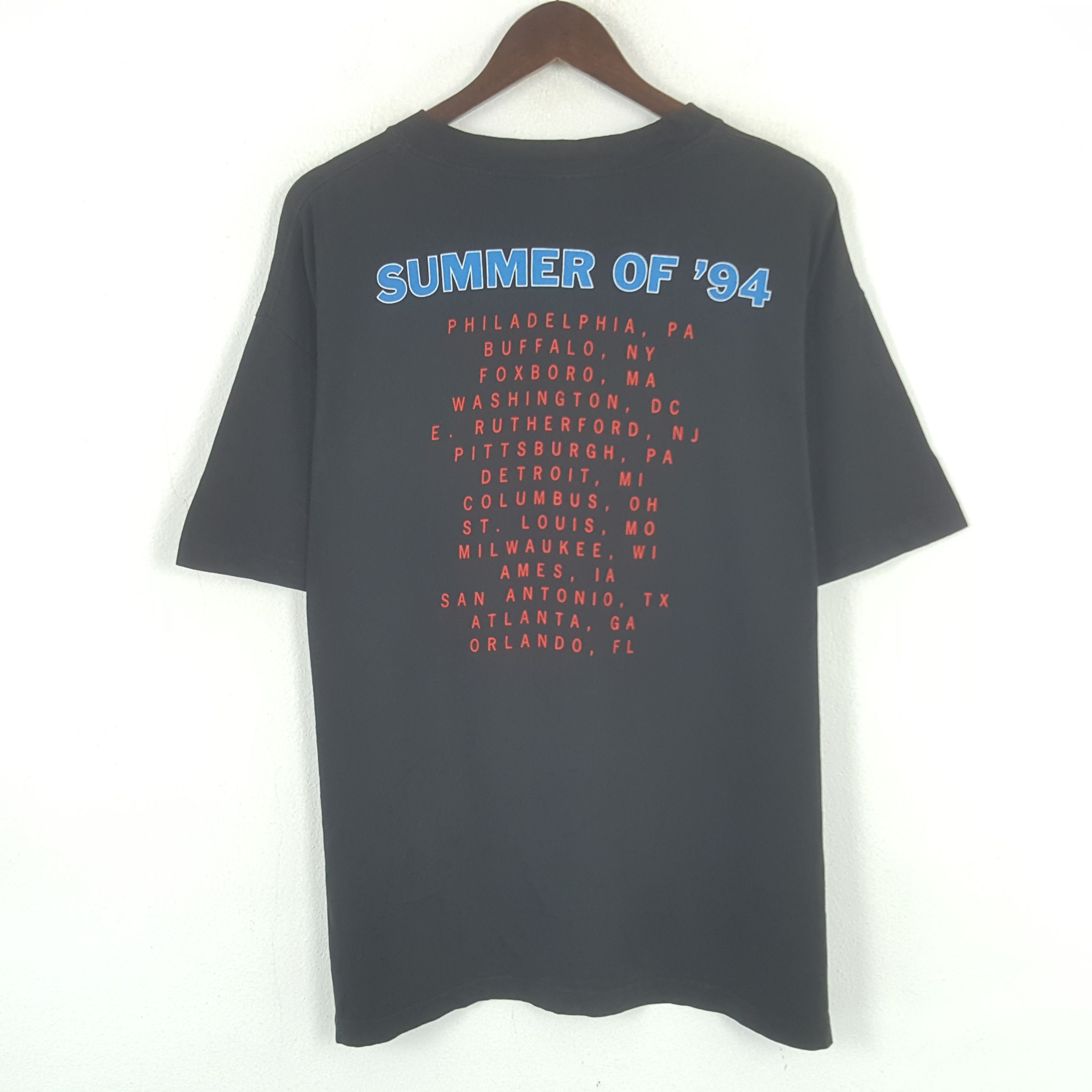 Band Tees Vintage Billy Joey Eliton John Summer Of '94 Tshirt Size US XL / EU 56 / 4 - 3 Thumbnail