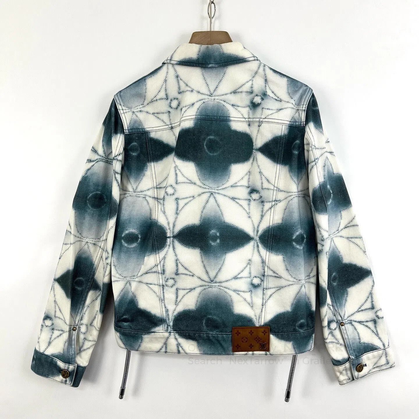 Louis Vuitton LV Tie-Dye Print Denim Jacket. Size US S / EU 44-46 / 1 - 2 Thumbnail