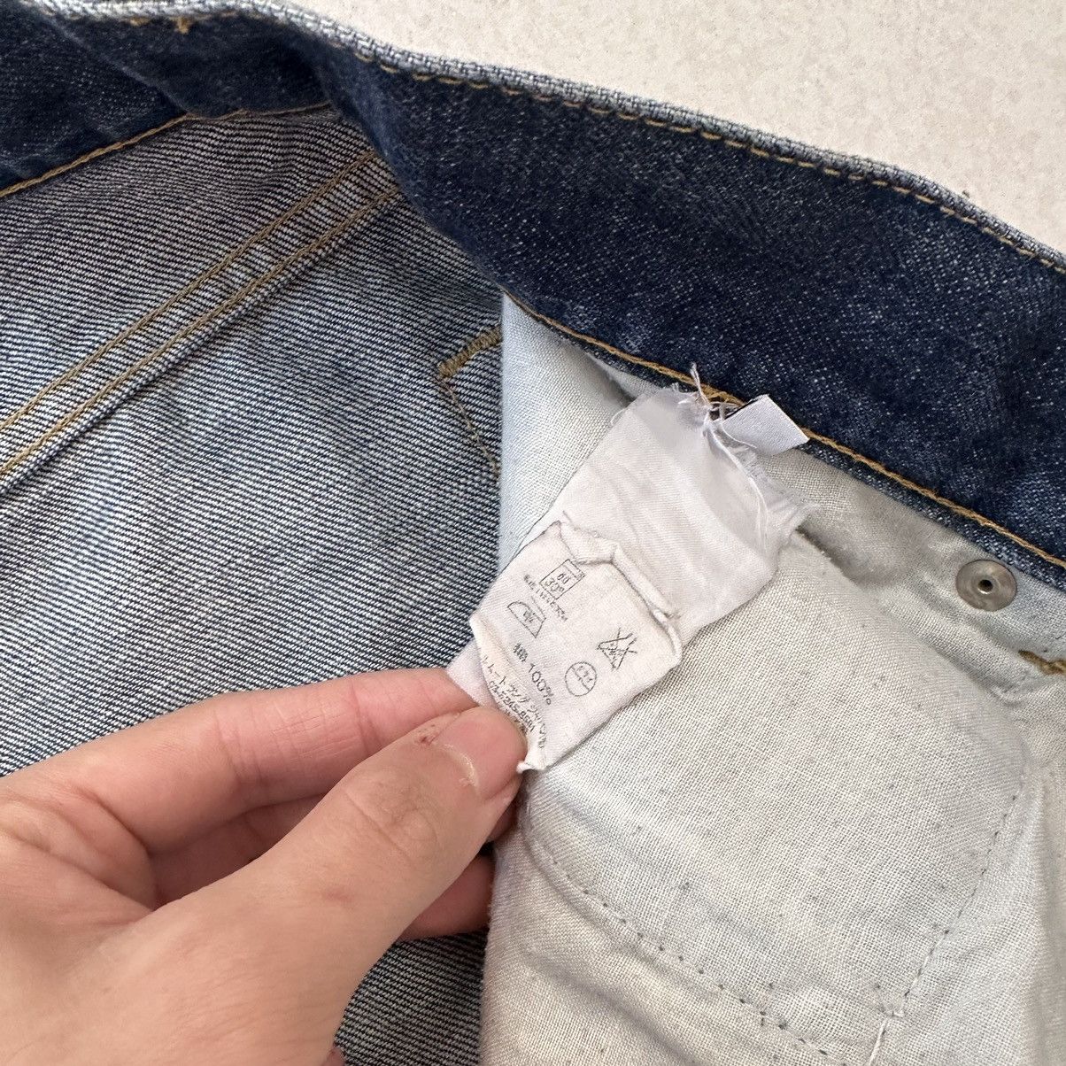 Helmut Lang Helmut lang denim pants classic cut 1998 Size US 32 / EU 48 - 7 Thumbnail