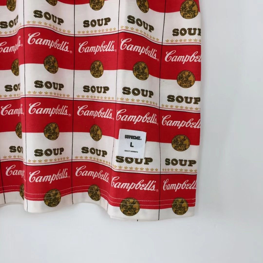 Supreme SUPREME 2012SS ANDY WARHOL CAMPBELL'S SOUP CANS TEE Size US L / EU 52-54 / 3 - 3 Thumbnail