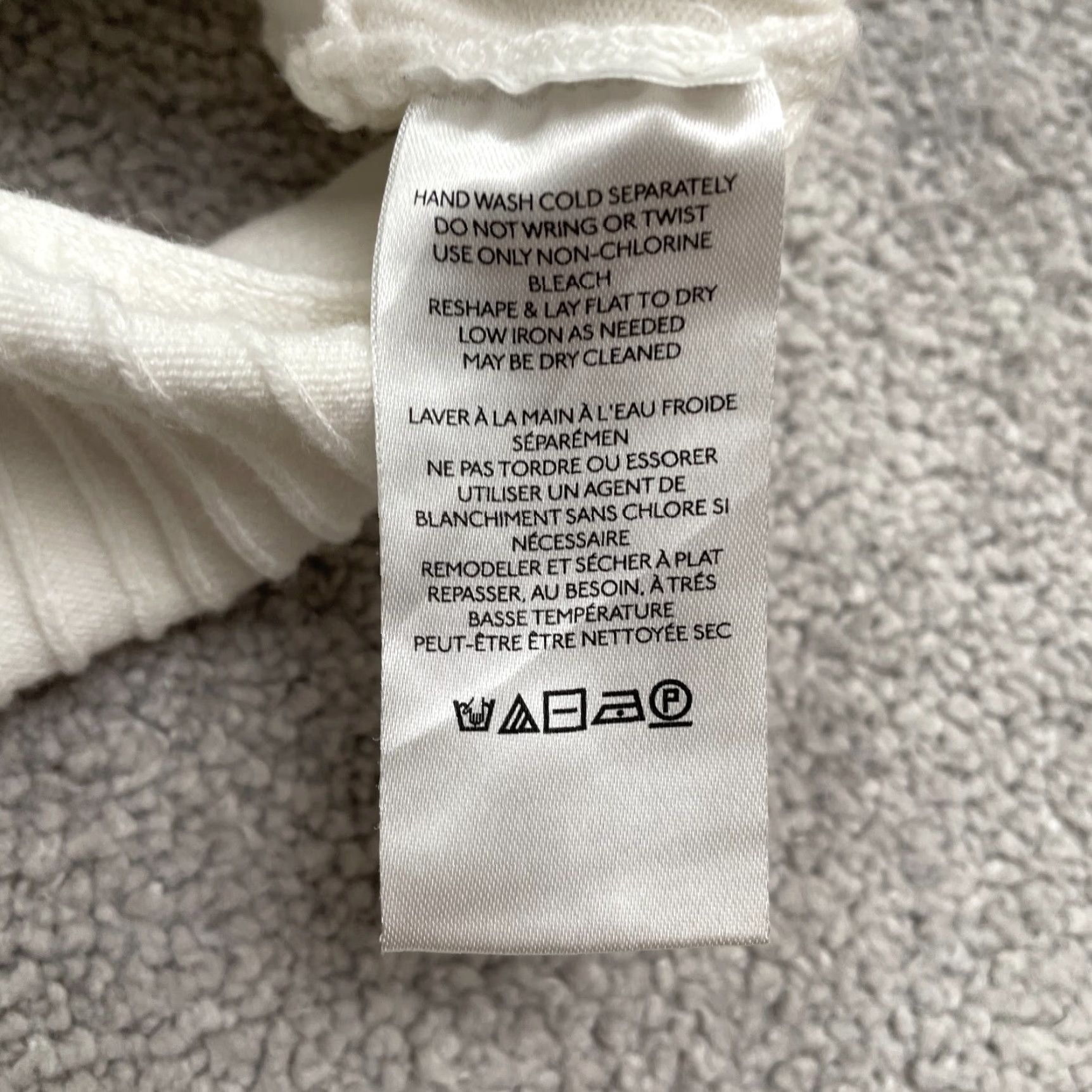 Bdg BDG Urban Outfitters Halter Backless Cropped Top Womens Large White Knit Casual Tank Sleeveless Summer Beach Bohemian Modern Size L / US 10 / IT 46 - 5 Thumbnail