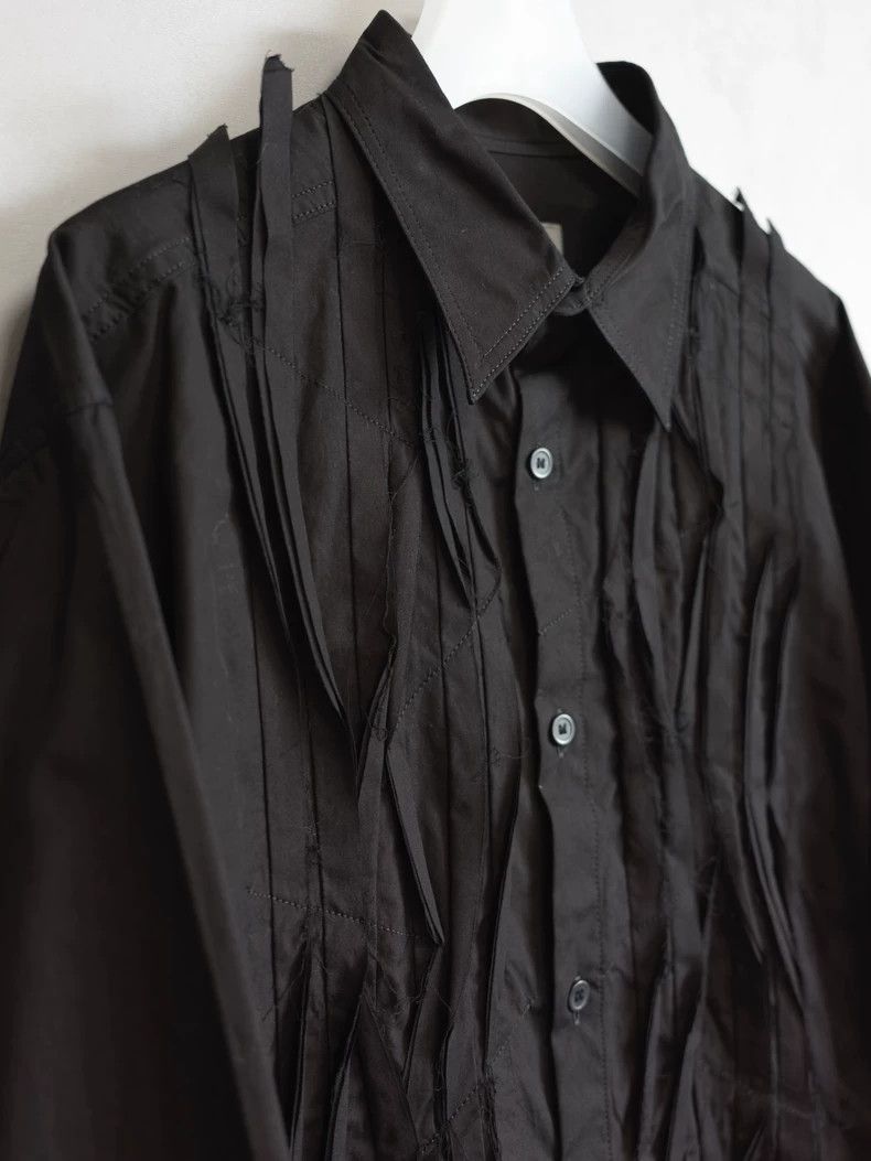 Yohji Yamamoto Yohji Yamamoto 24AW pleated shirt Size US L / EU 52-54 / 3 - 7 Thumbnail
