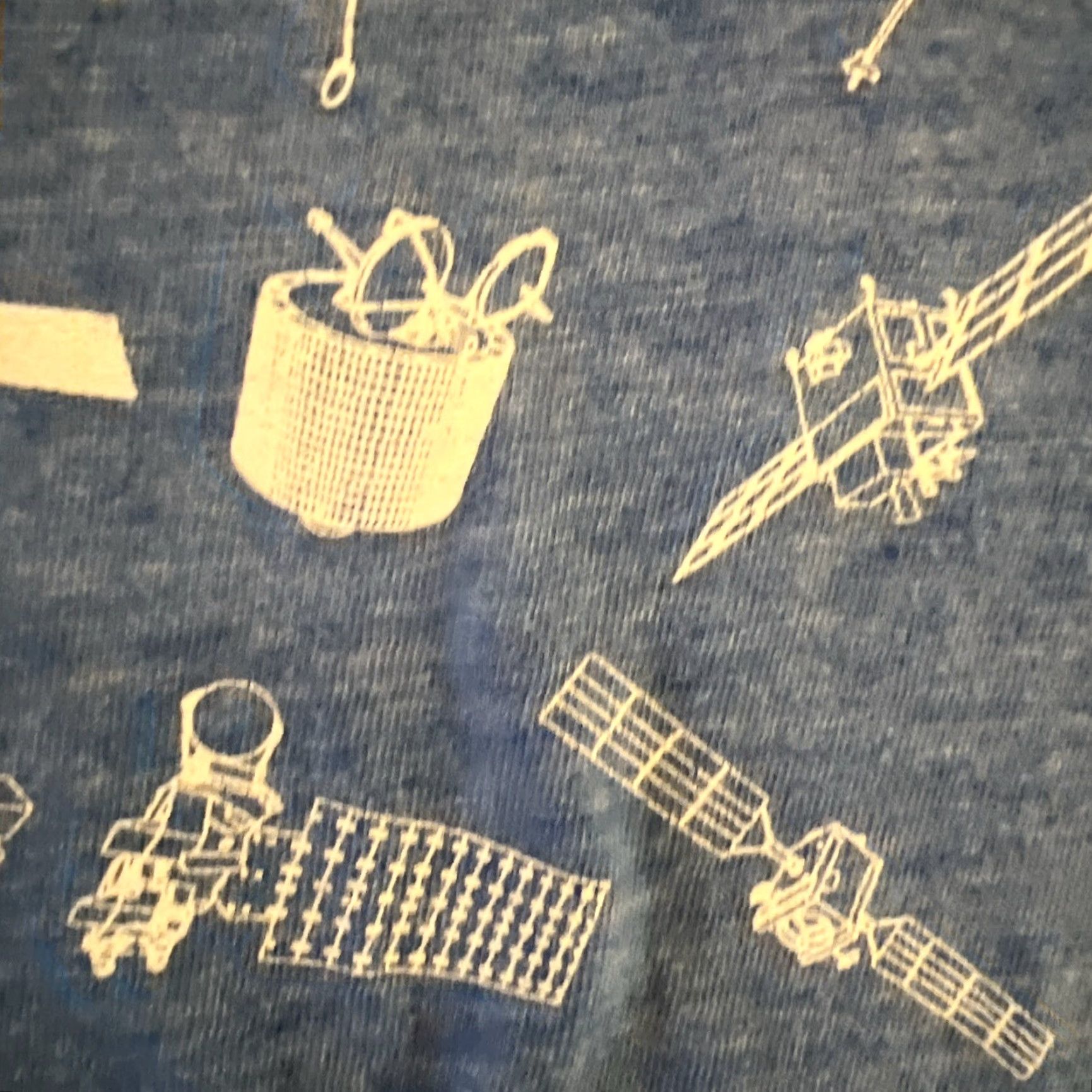 Vintage Northrop Grumman NG Space Systems Manufacturer Shirt XS Blue Space Size US XS / EU 42 / 0 - 6 Thumbnail