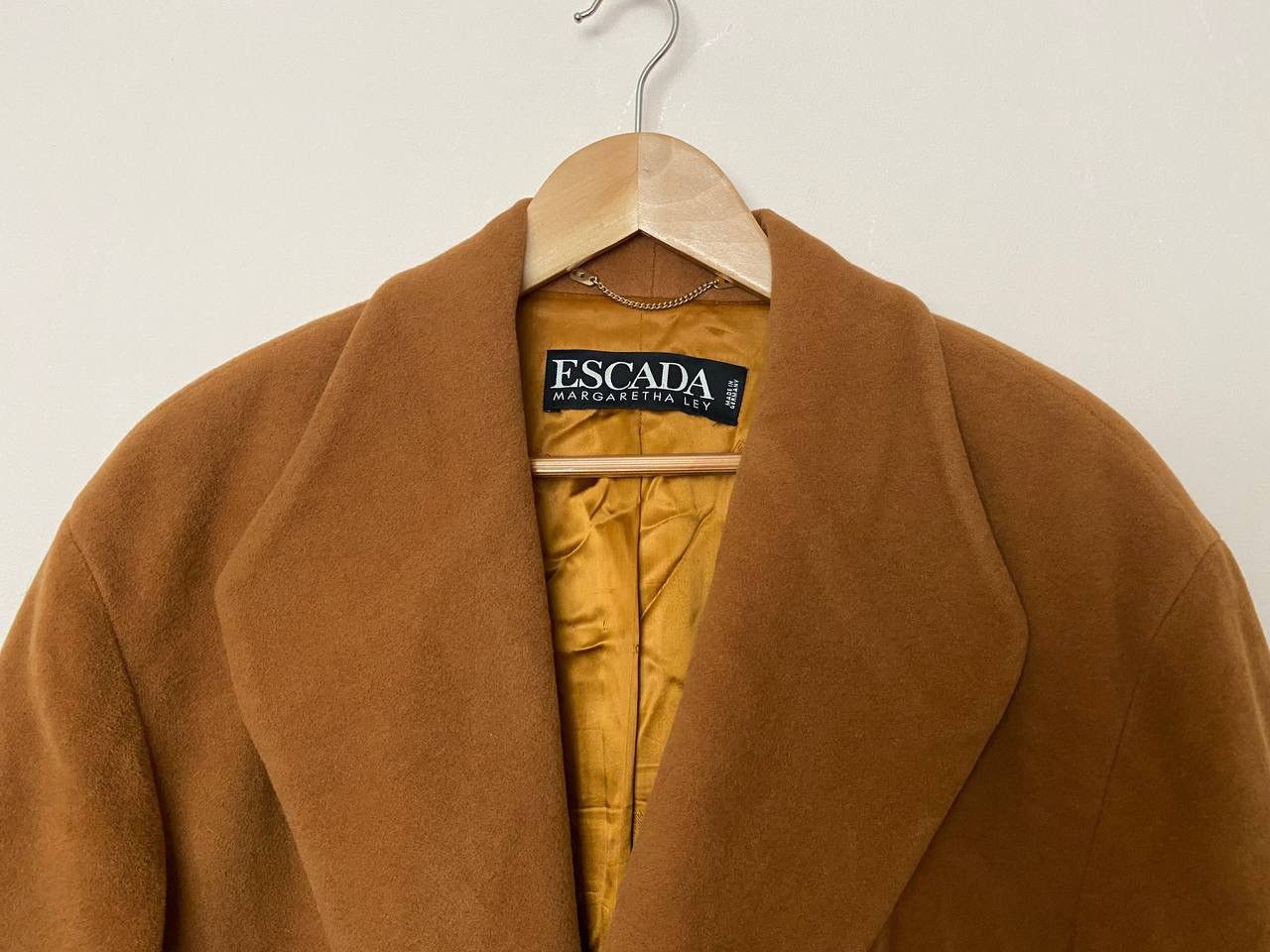 Designer × Escada × Vintage 🔥 VINTAGE CHORE COATS ESCADA MARGARETHA LEY GERMANY Size XL / US 12-14 / IT 48-50 - 2 Thumbnail