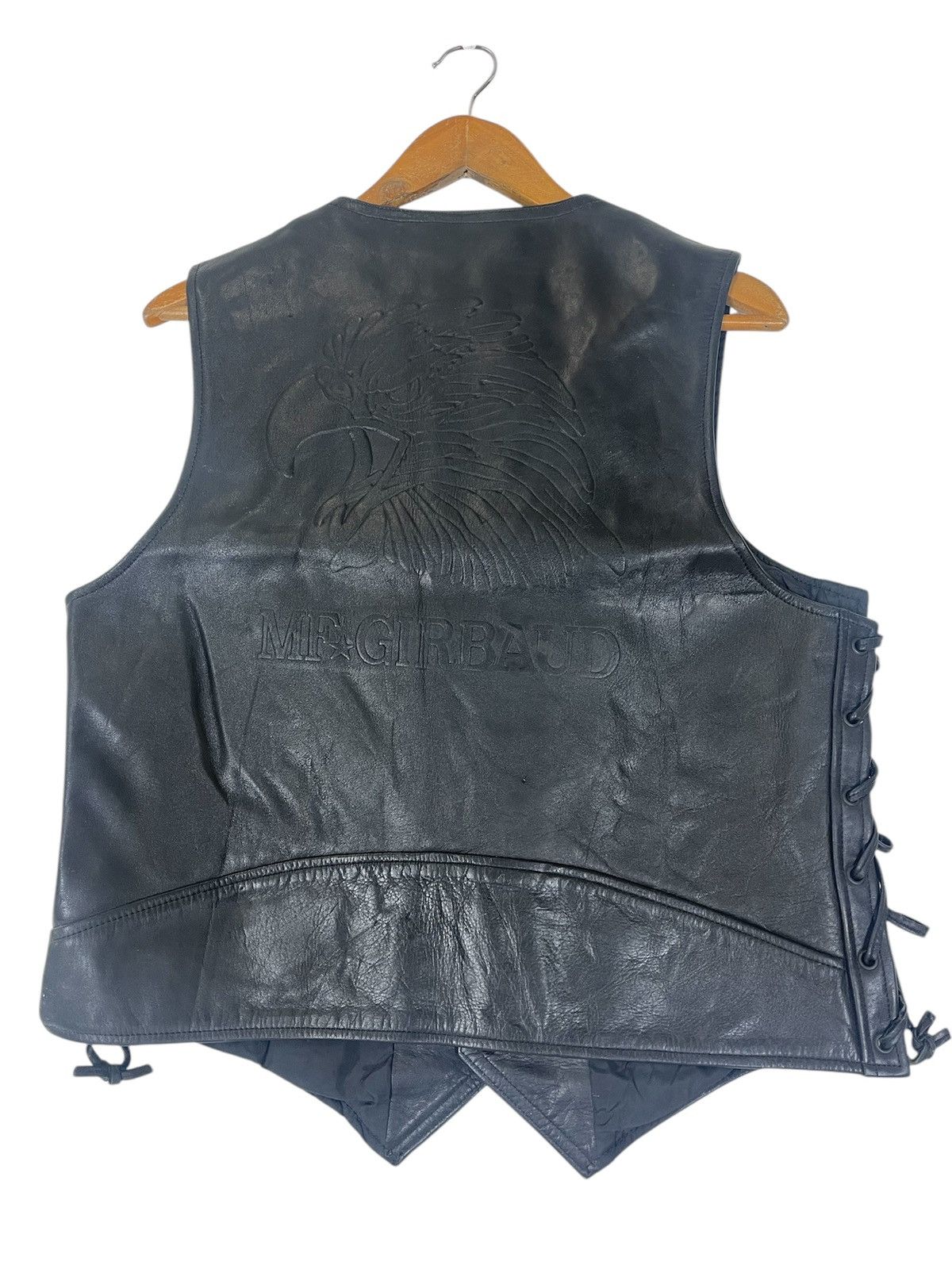Harley Davidson HARLEY DAVIDSON LEATHER VEST Size US M / EU 48-50 / 2 - 18 Thumbnail